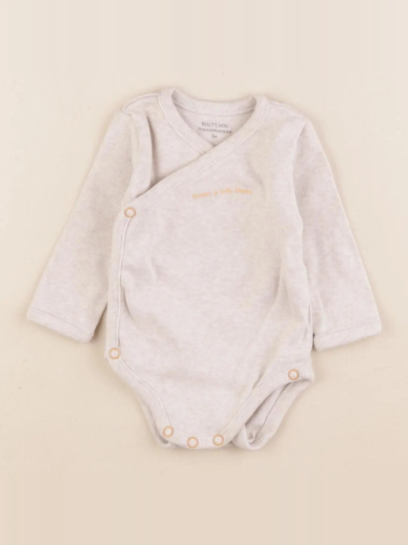 Boutchou - body beige - 3 mois