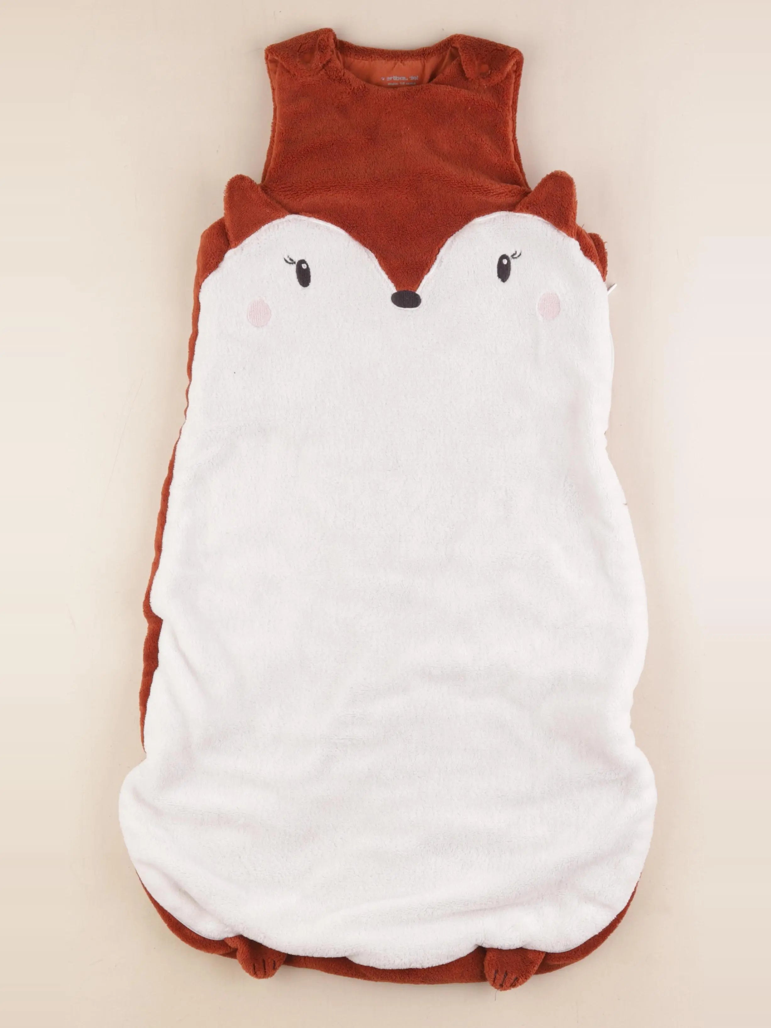 Vertbaudet - gigoteuse TOG 3 blanc, marron - 6/18 mois