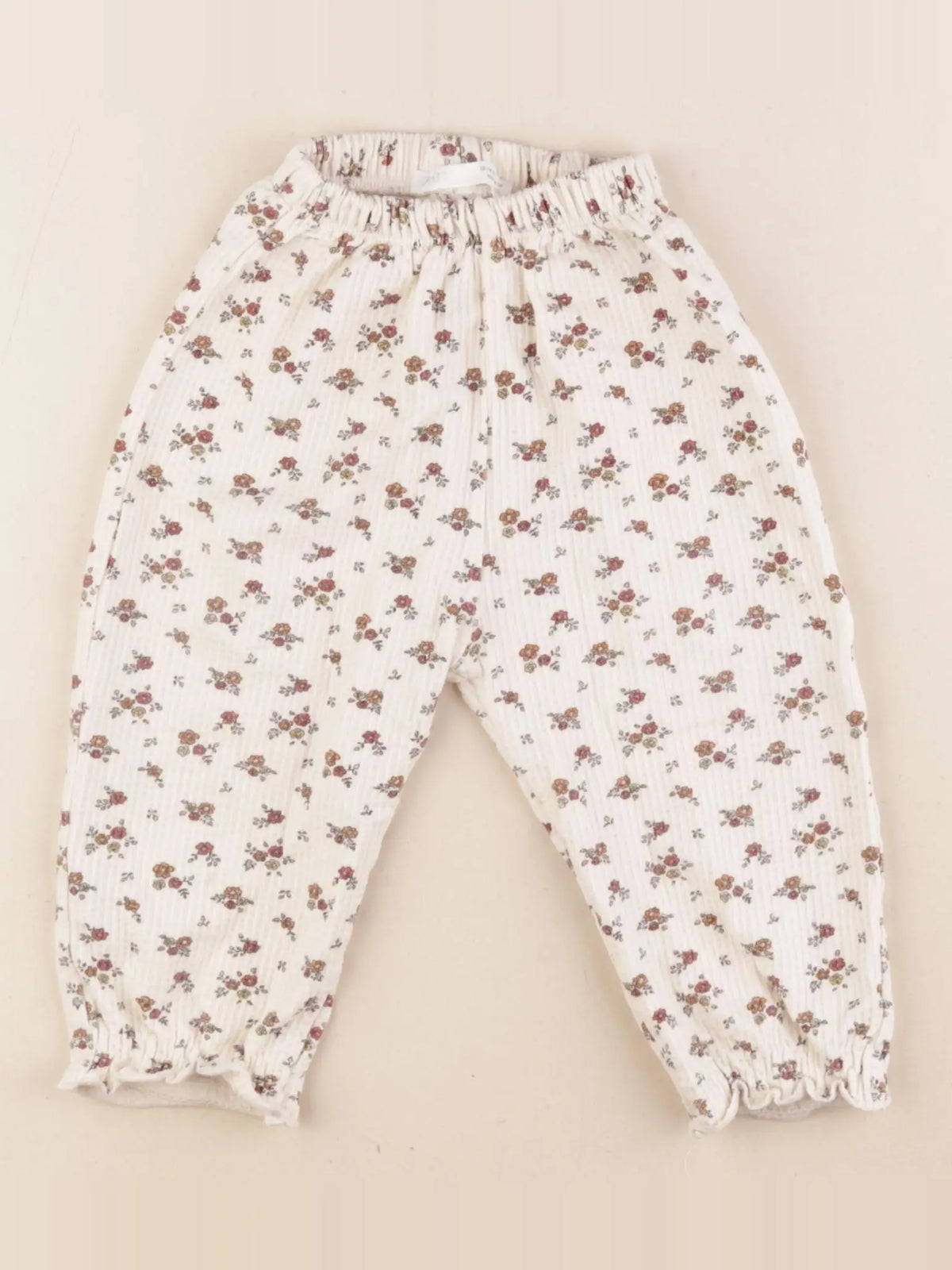 Zara - pantalon beige - 12/18 mois