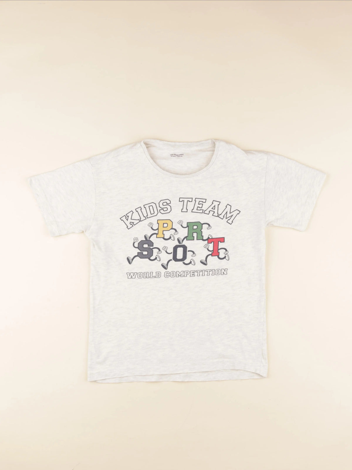 Vertbaudet - tee-shirt gris - 10 ans