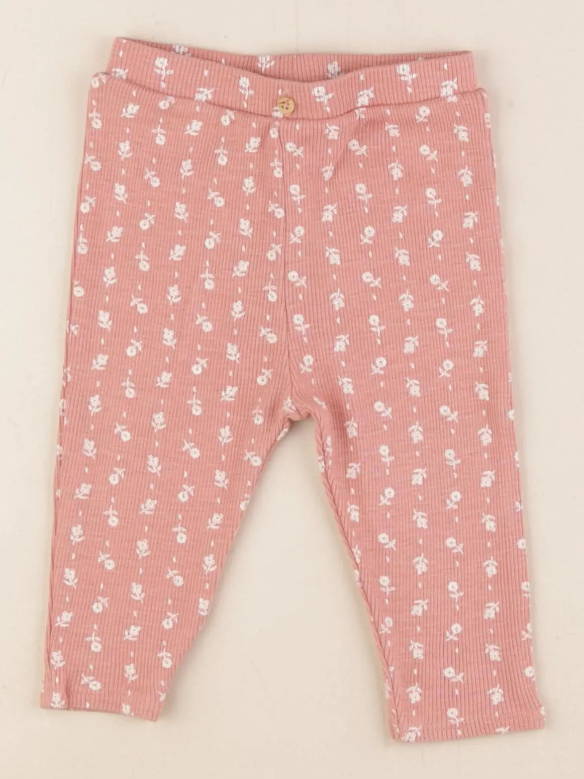 Vertbaudet - legging rose - 9 mois