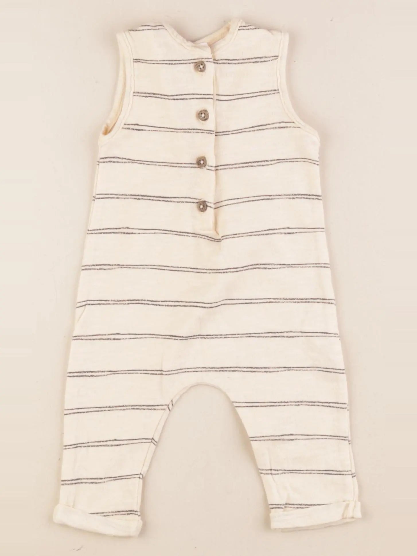 Zara - combinaison beige - 1/3 mois