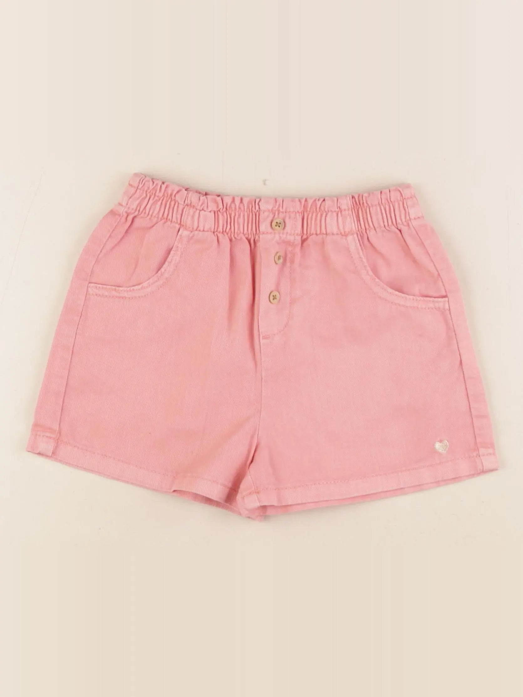 Vertbaudet - short rose - 5 ans