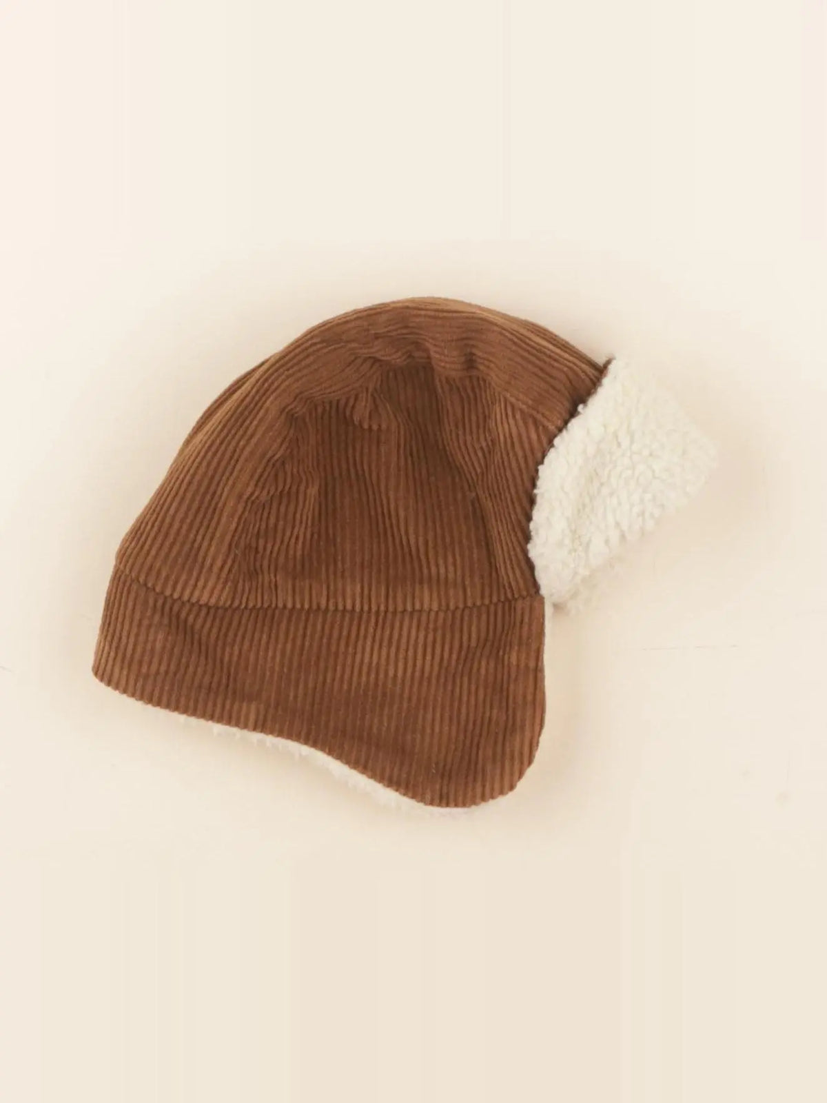 Petit Bateau - bonnet de naissance marron - 12/18 mois