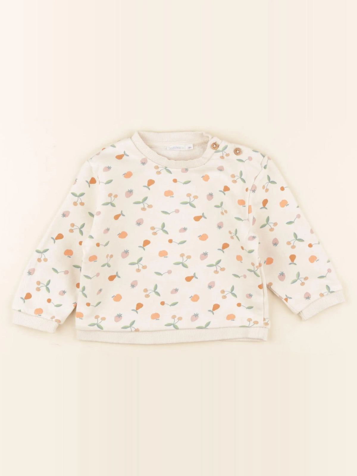 Boutchou - sweat beige - 18 mois