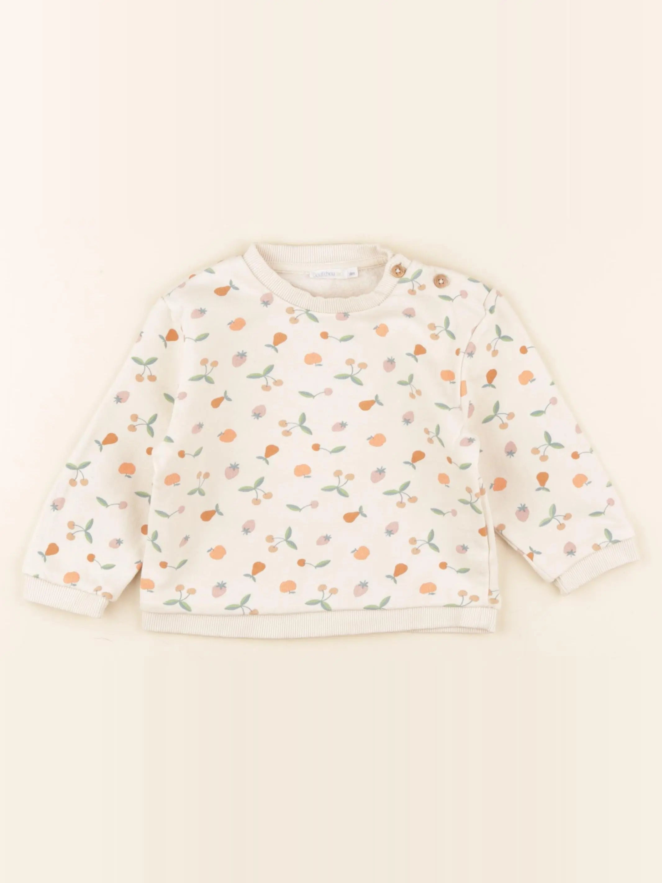 Boutchou - sweat beige - 18 mois