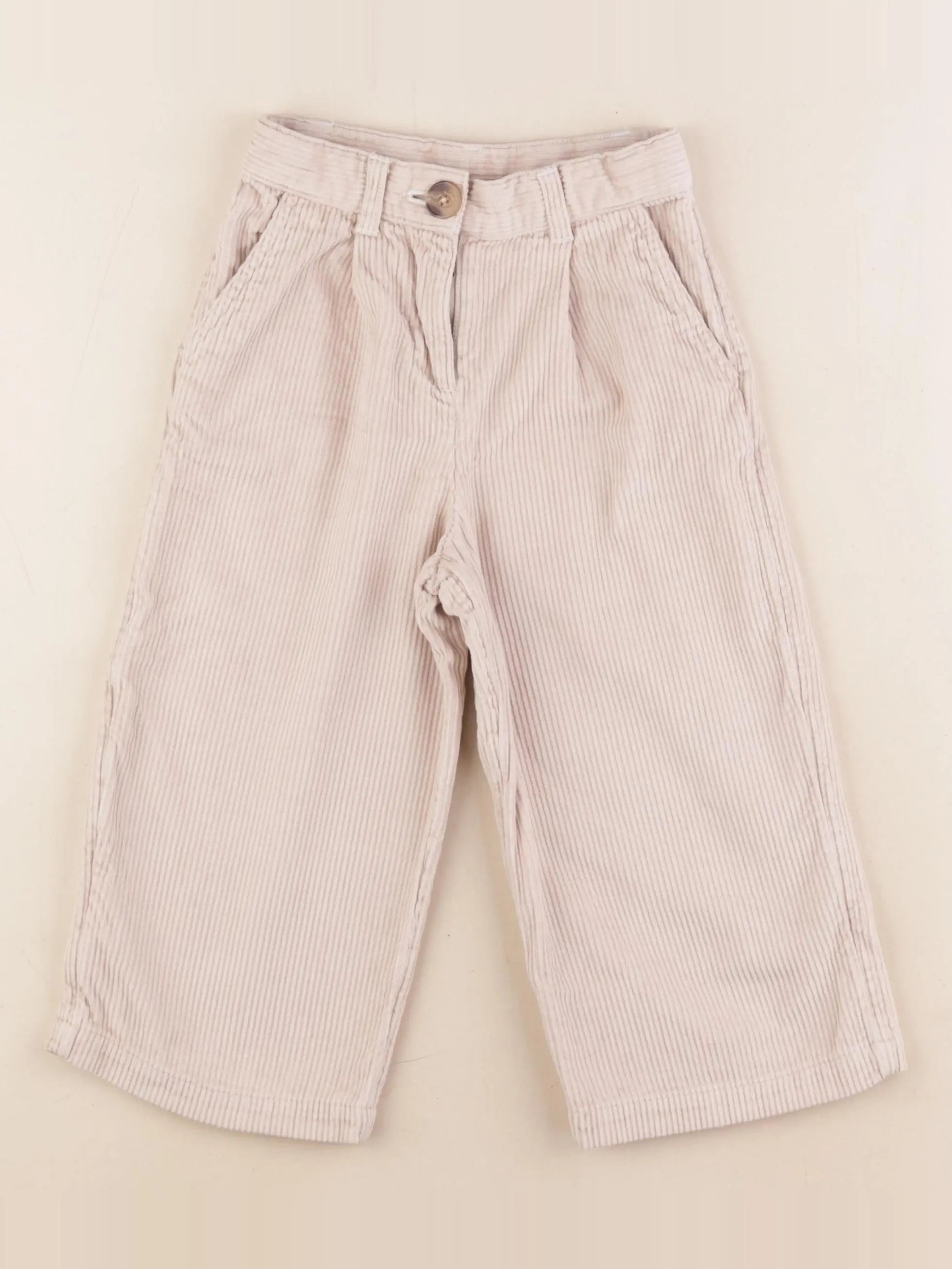 Cyrillus - pantalon beige - 4 ans