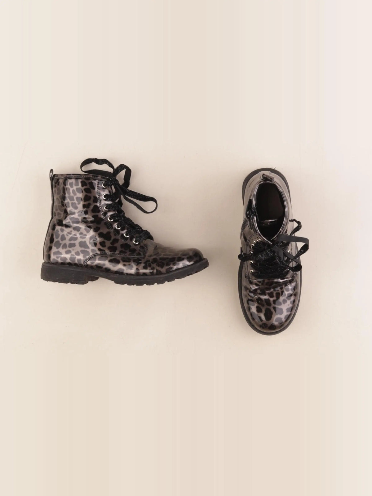 Vertbaudet - boots bronze, gris - pointure 34