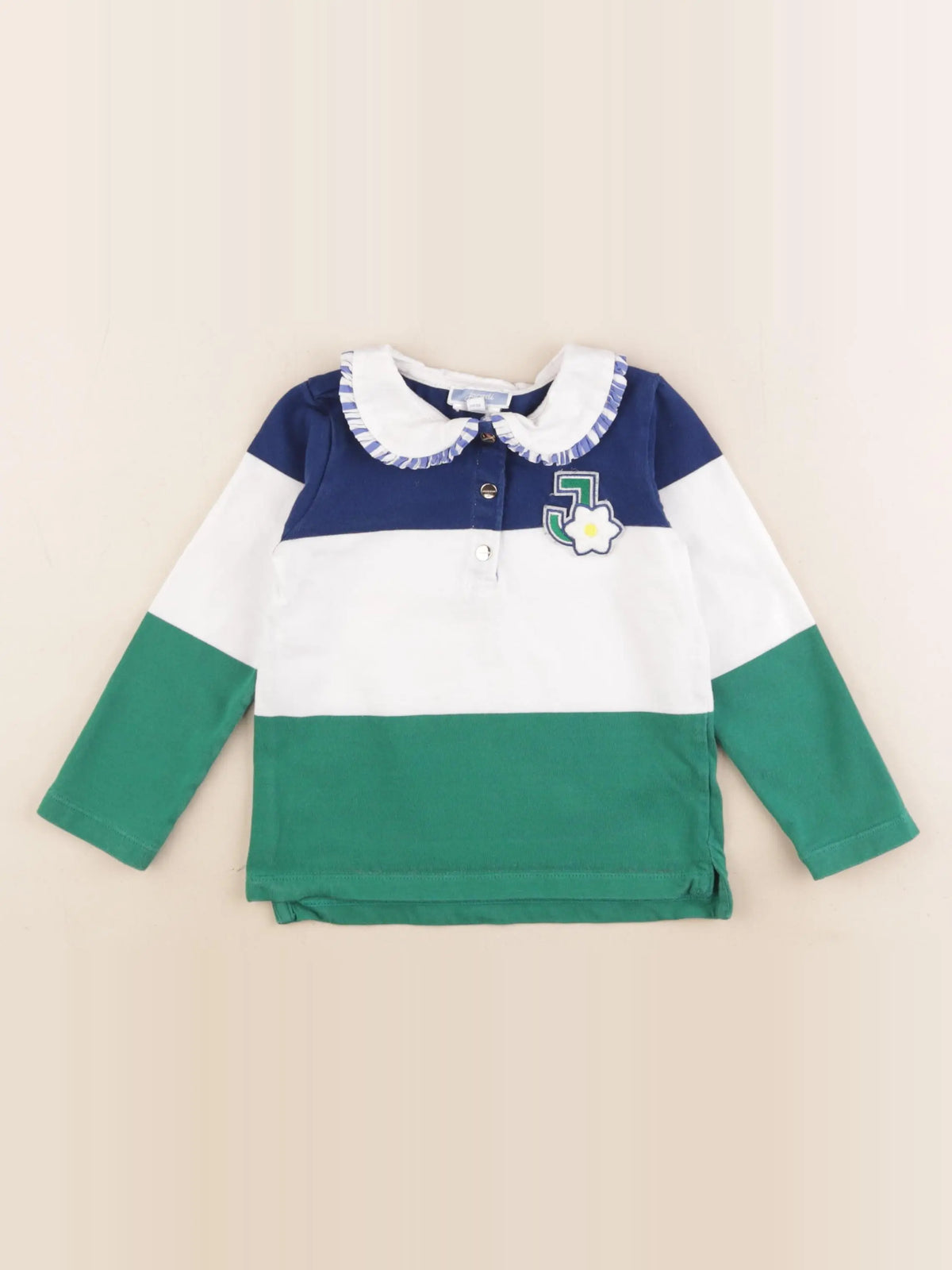 Jacadi - polo multicolore - 3 ans