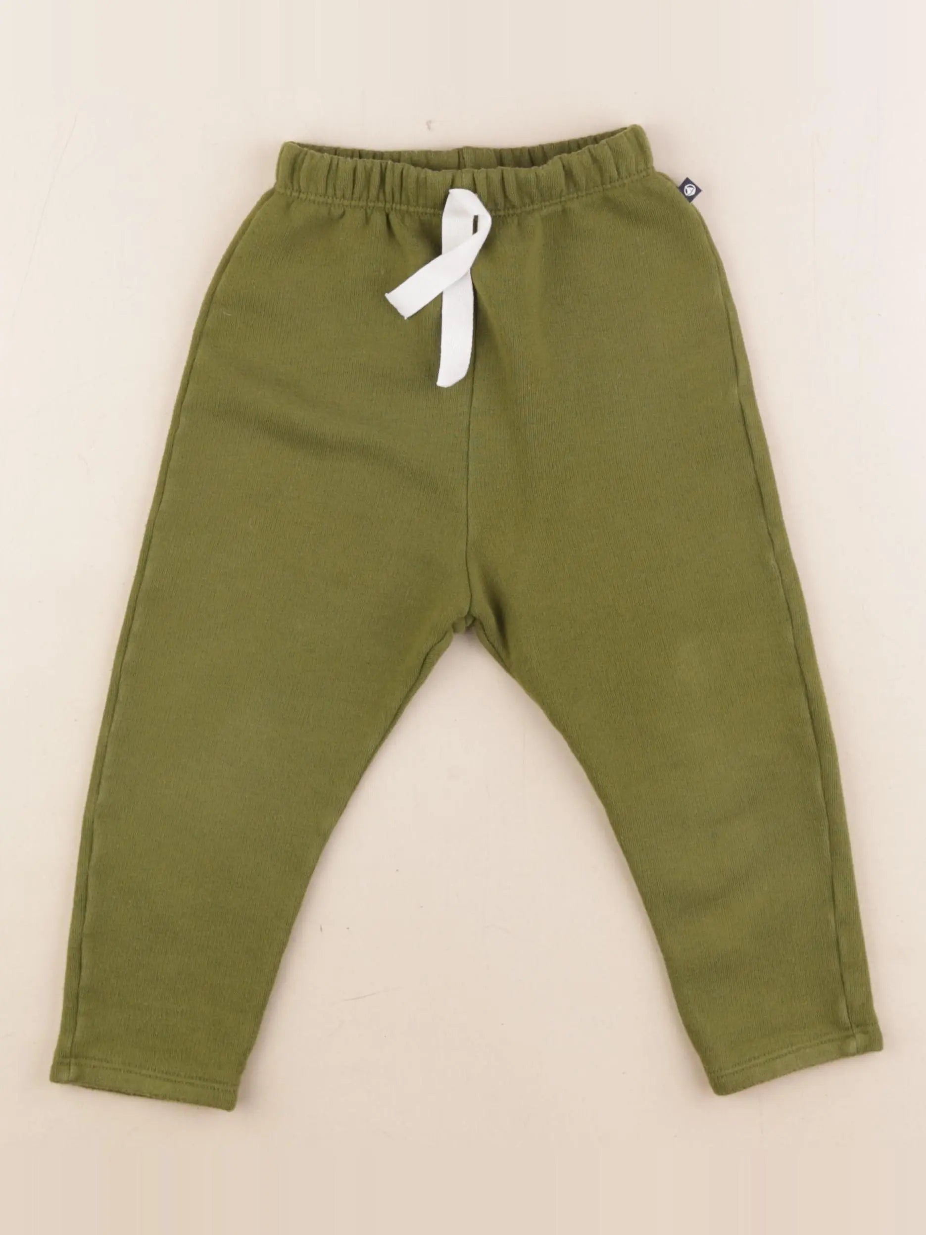 Petit Bateau - pantalon vert - 36 mois