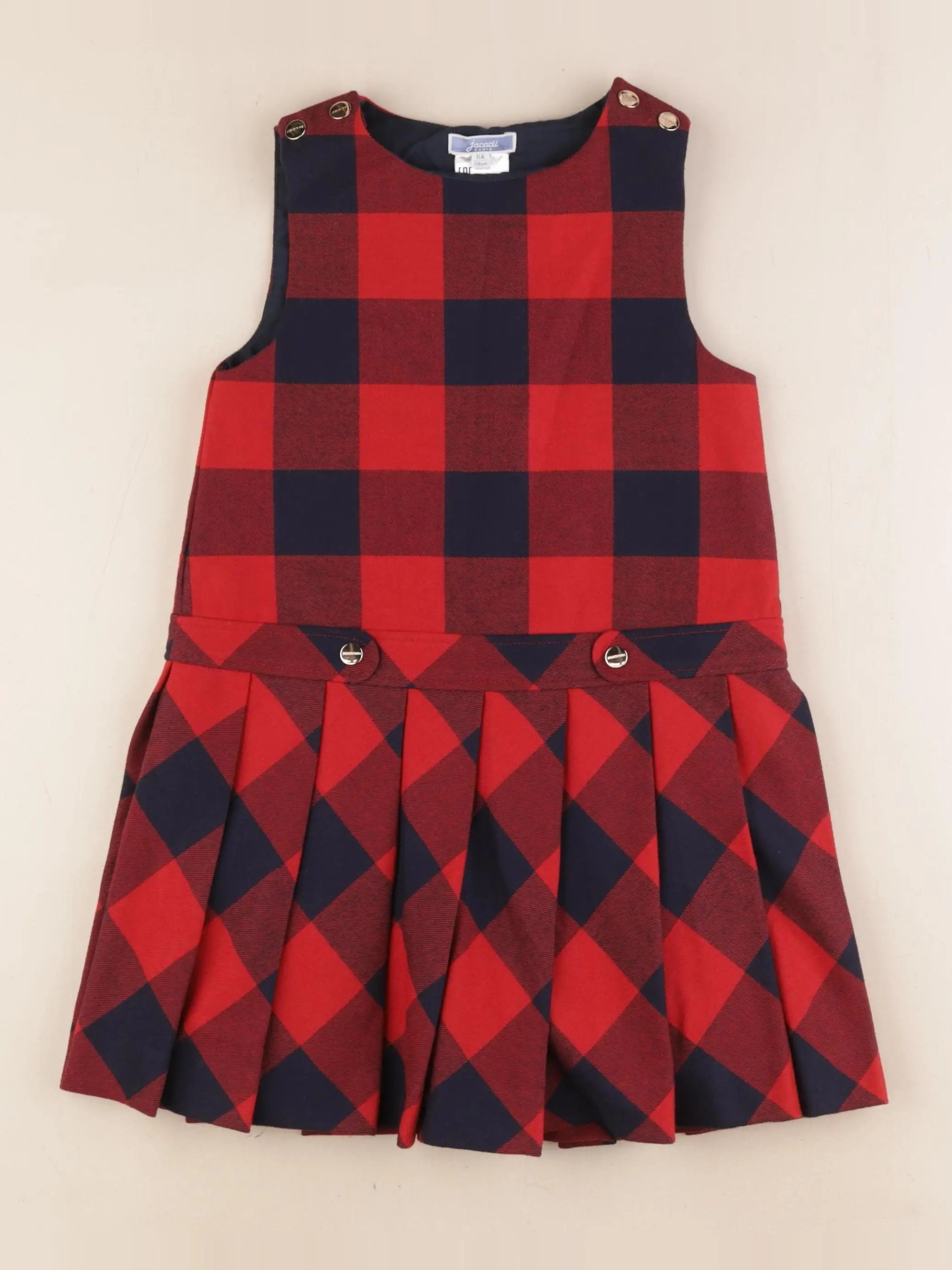 Jacadi - robe rouge - 6 ans