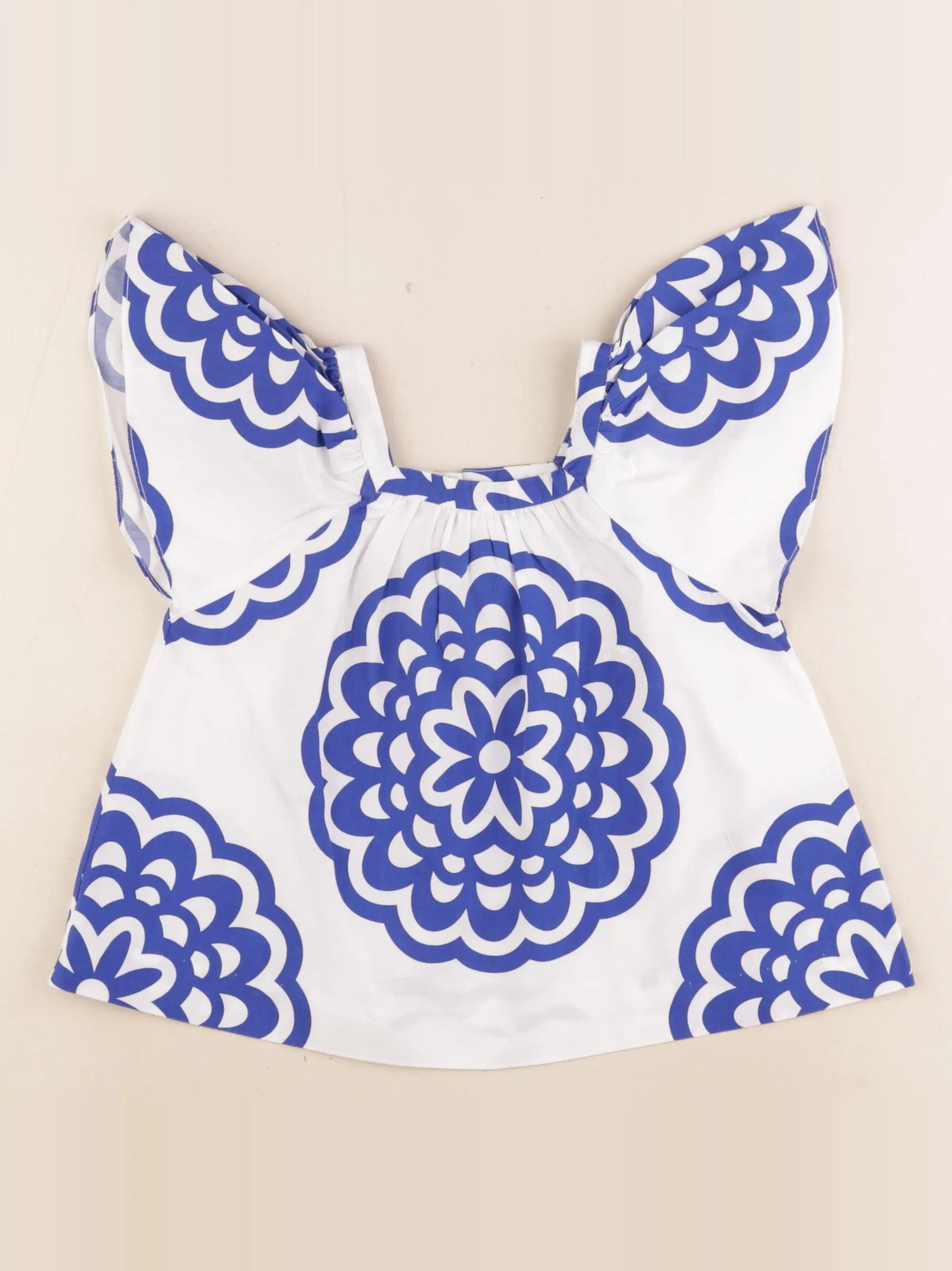 Jacadi - blouse bleu - 5 ans