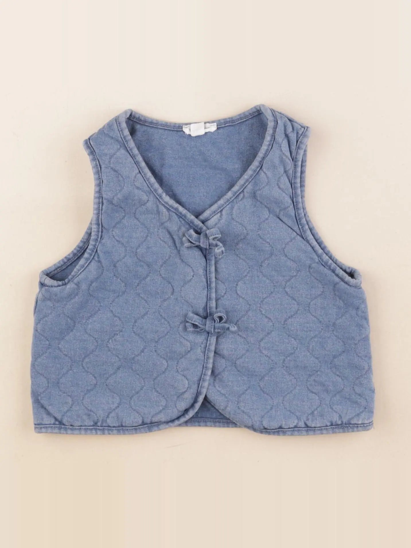 Vertbaudet - gilet bleu - 2 ans