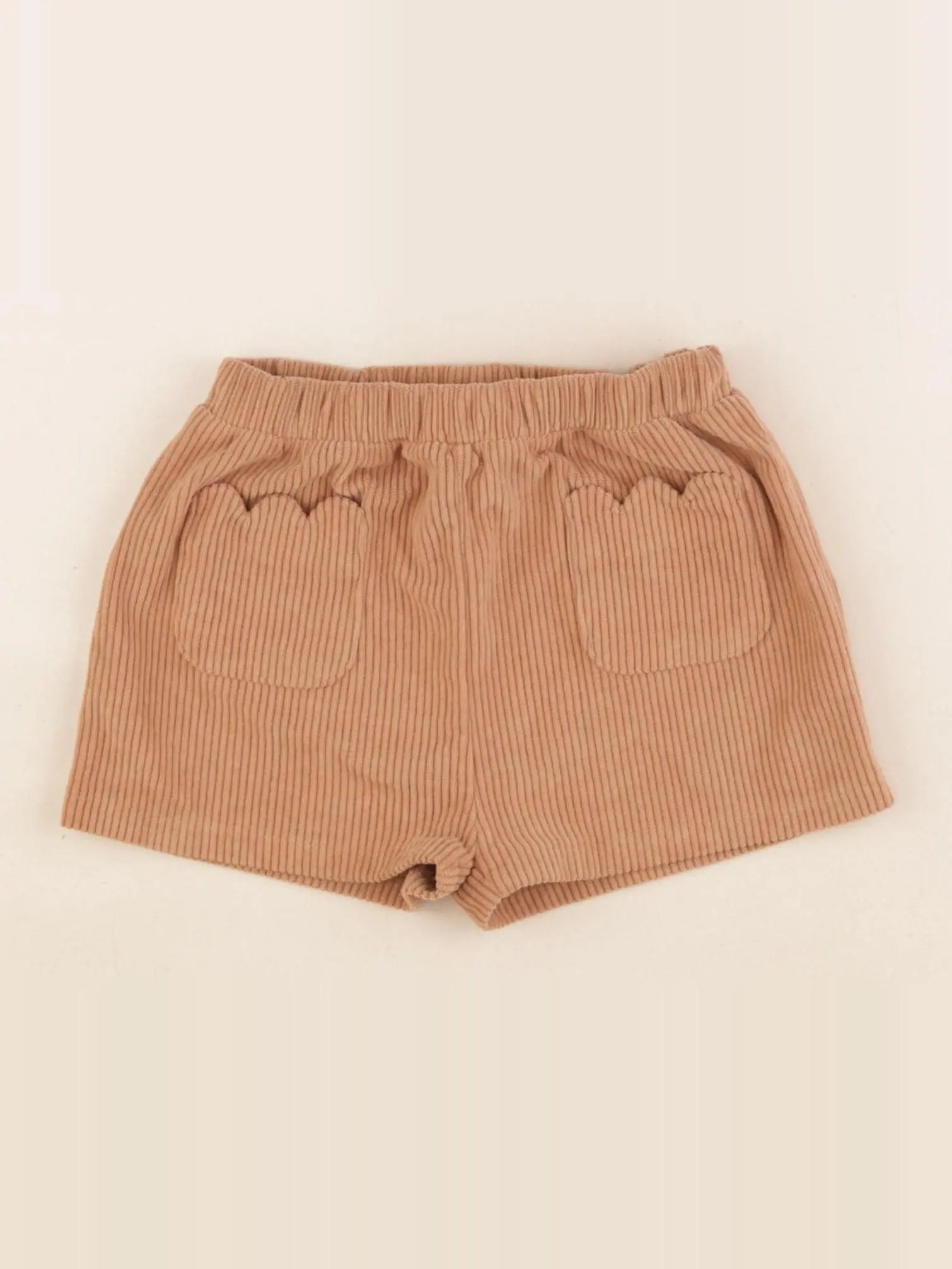 Vertbaudet - short marron - 2 ans