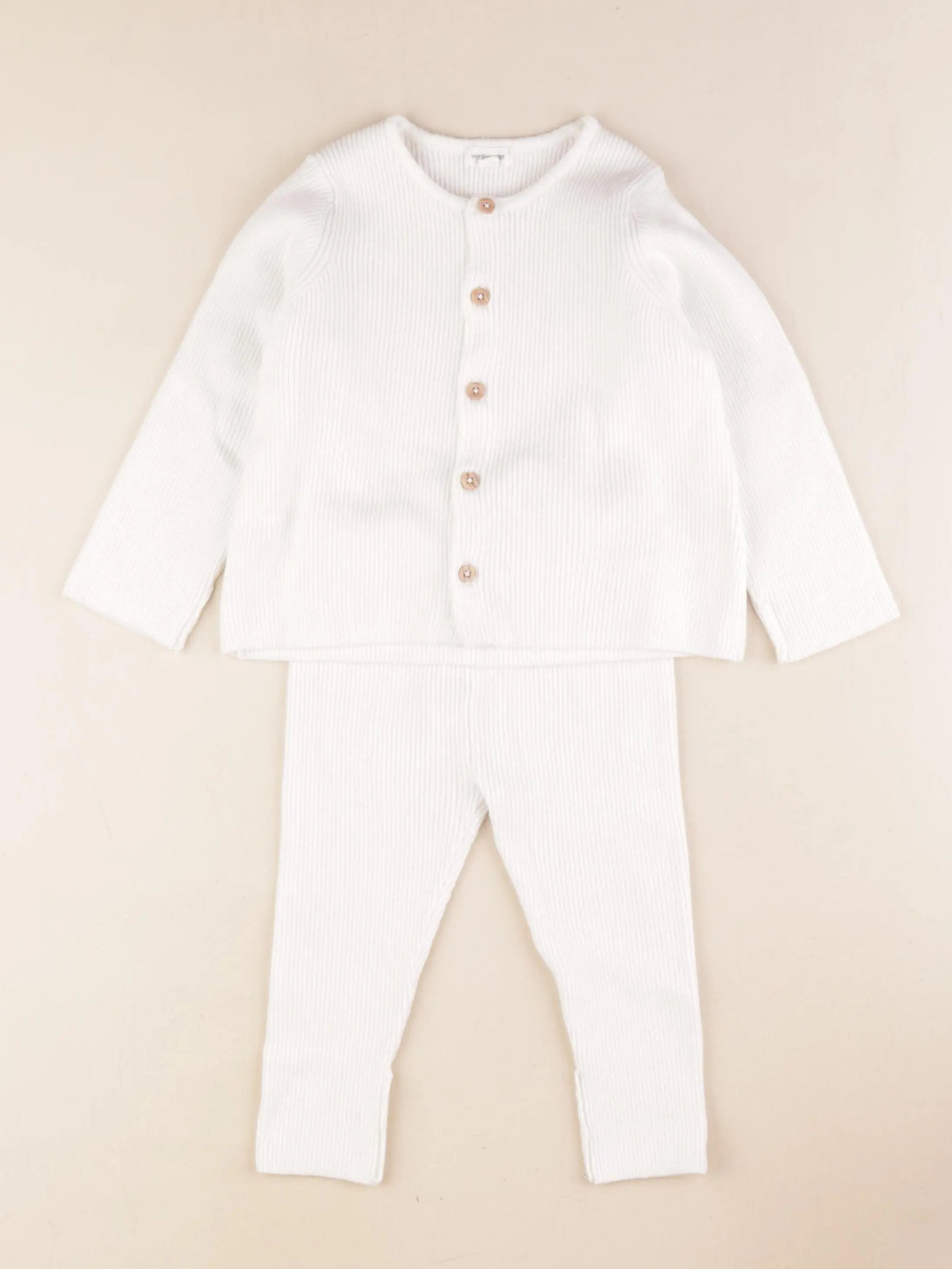 Vertbaudet - ensemble blanc - 18 mois