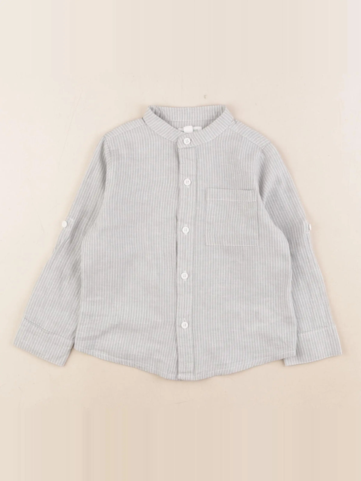 Vertbaudet - chemise vert - 4 ans
