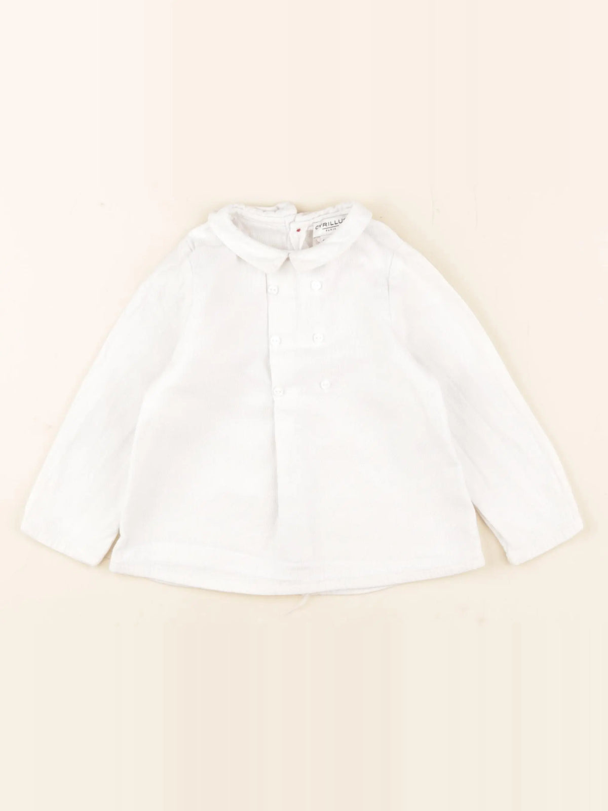 Cyrillus - blouse blanc - 18 mois