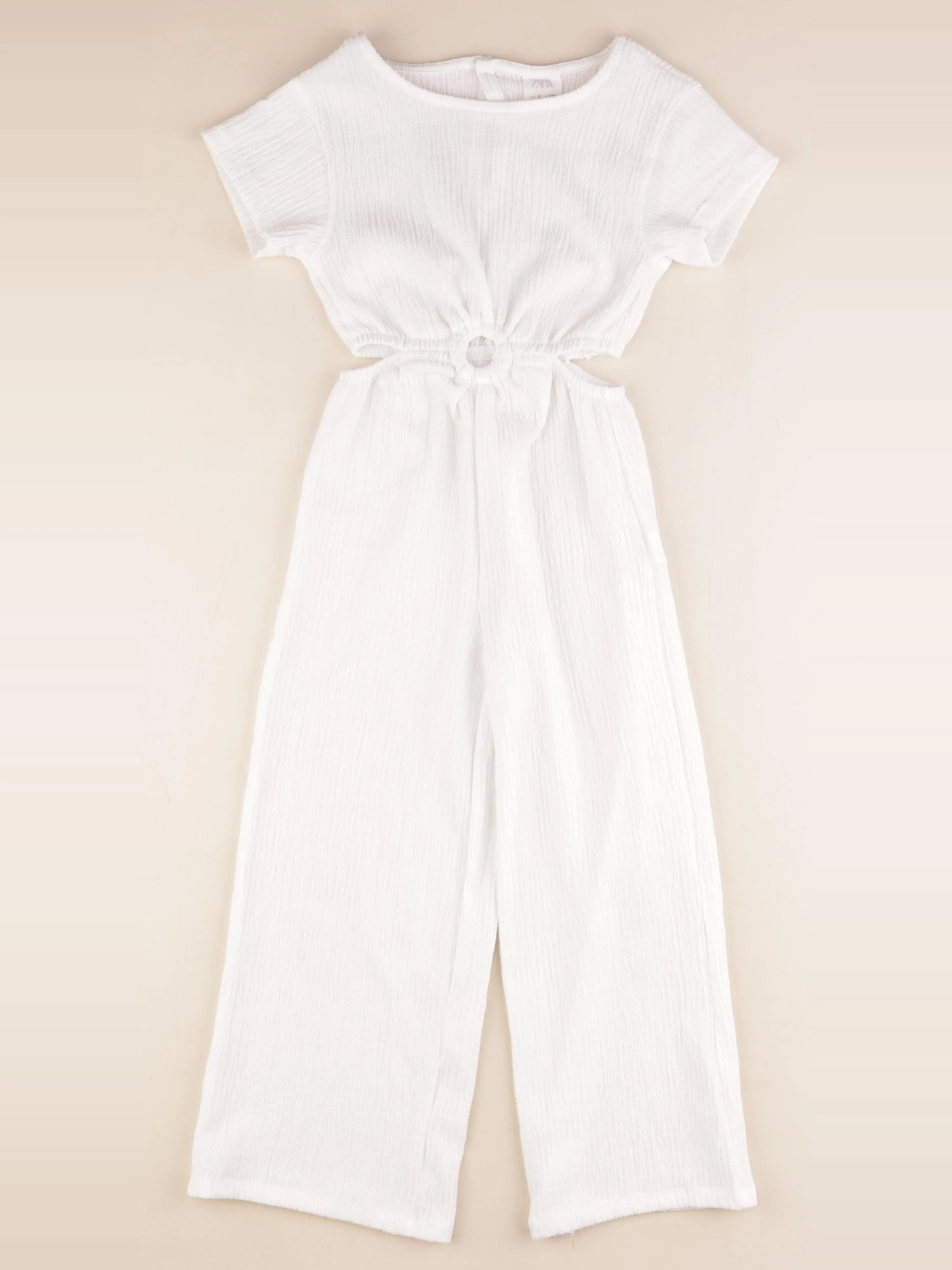 Zara - combinaison blanc - 7 ans