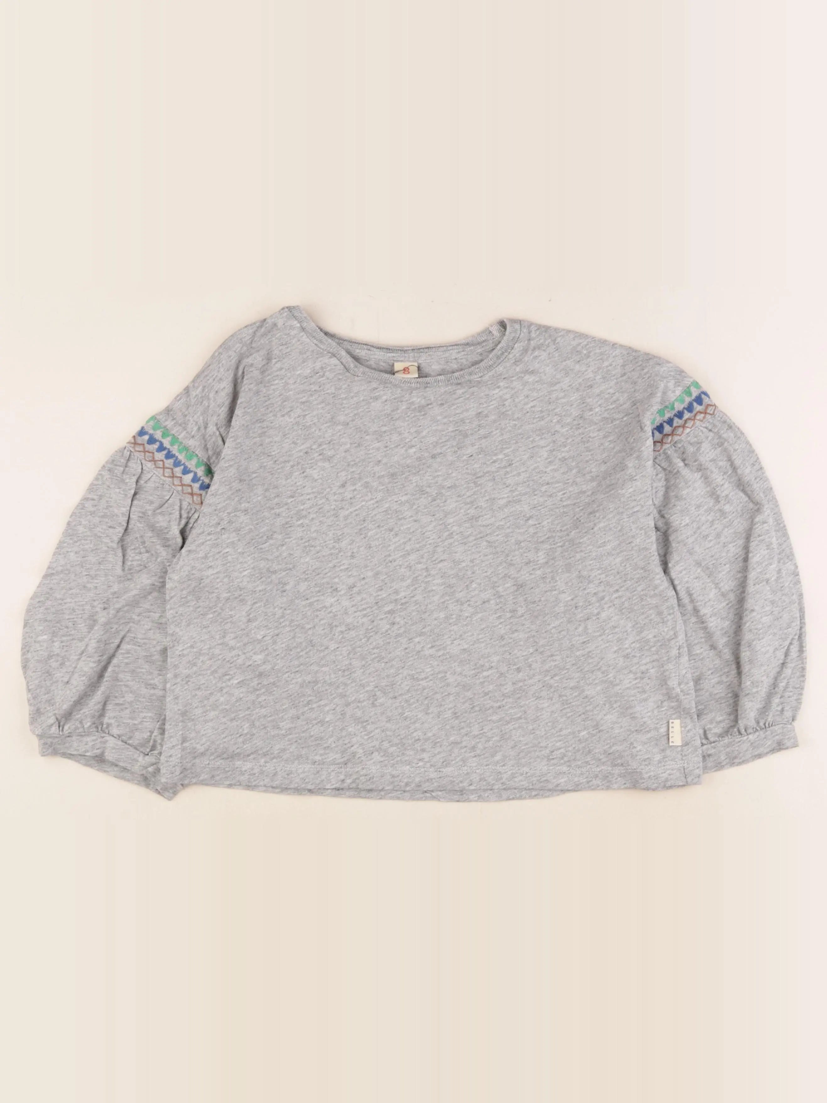 Bellerose - tee-shirt gris - 8 ans