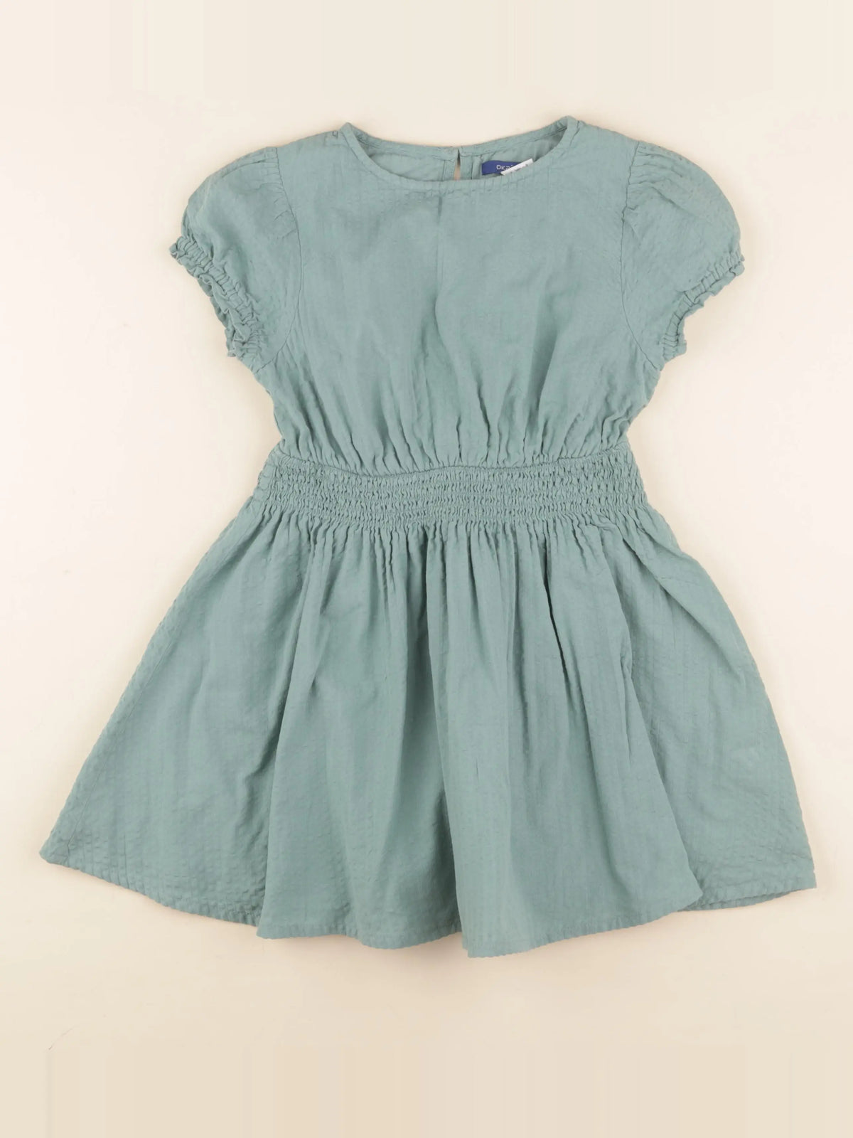 Okaidi - robe vert - 6 ans