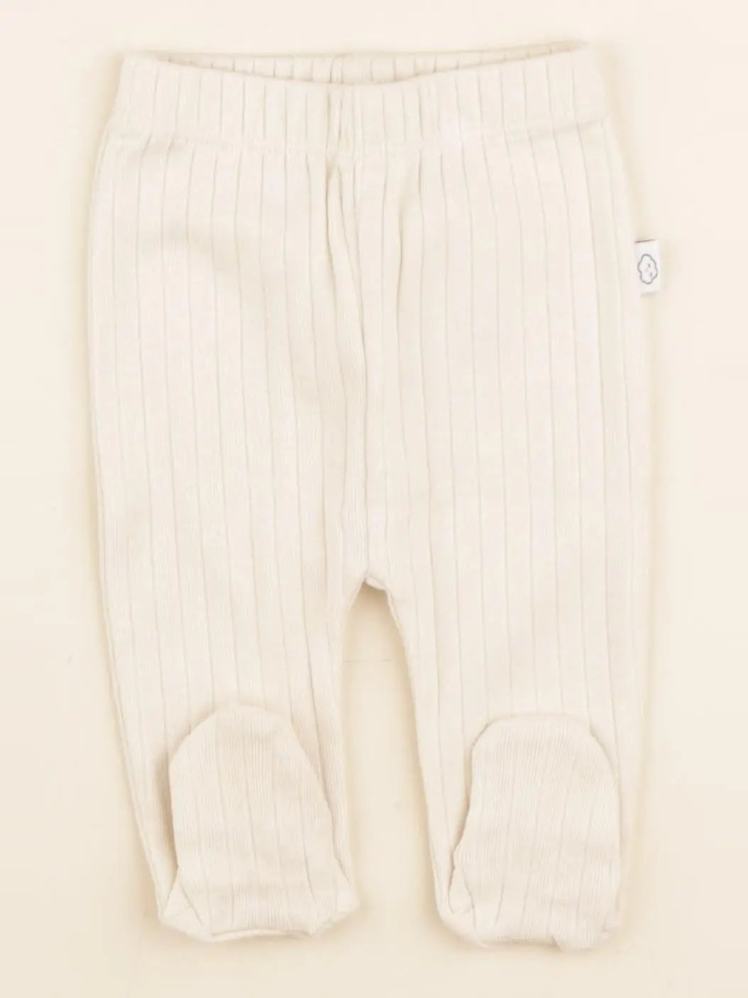 Vertbaudet - legging beige - 0 mois