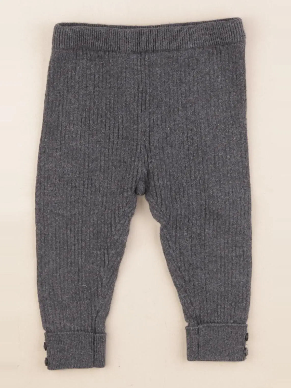Zara - legging gris - 9/12 mois