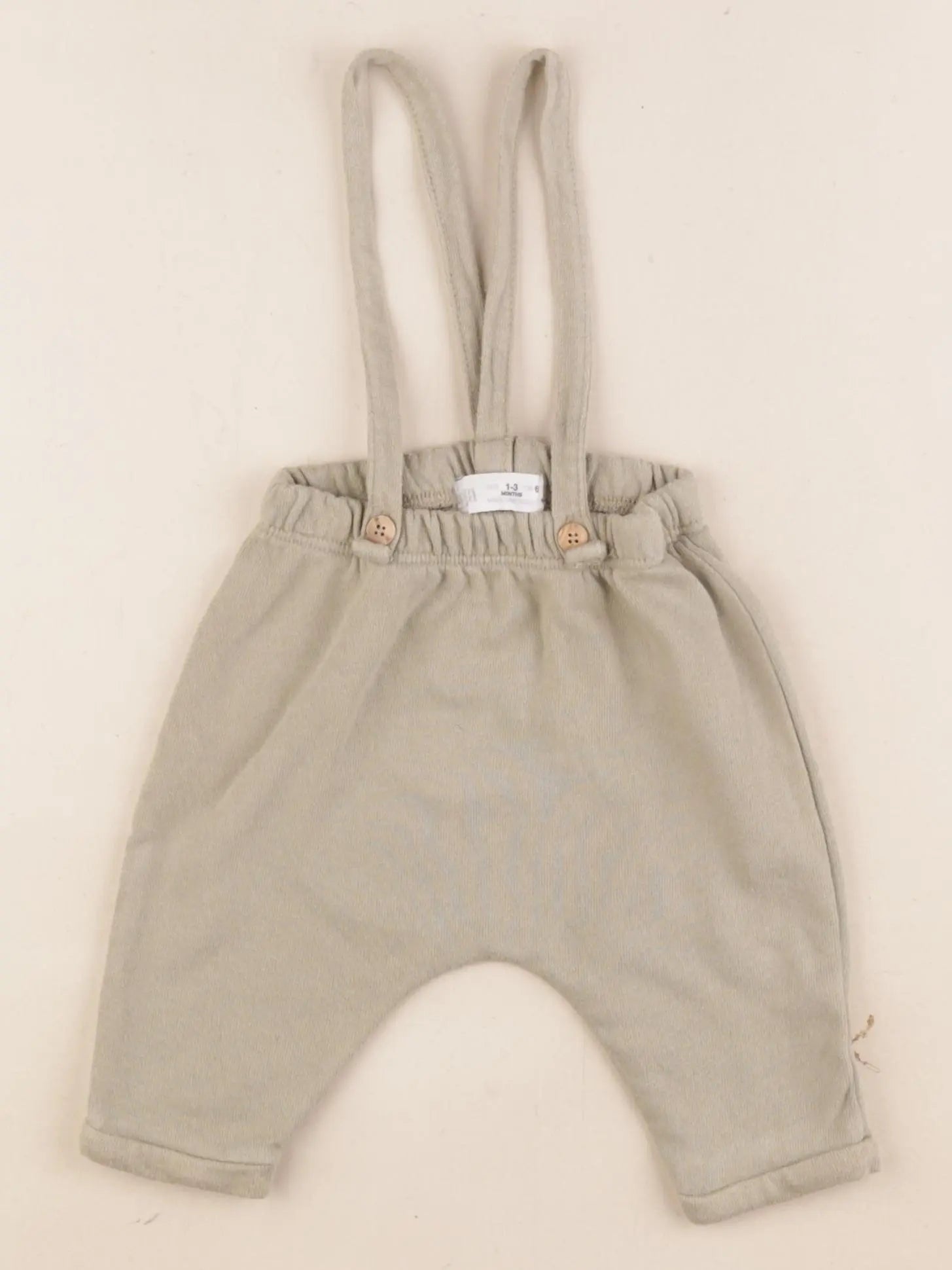 Zara - sarouel vert - 1/3 mois