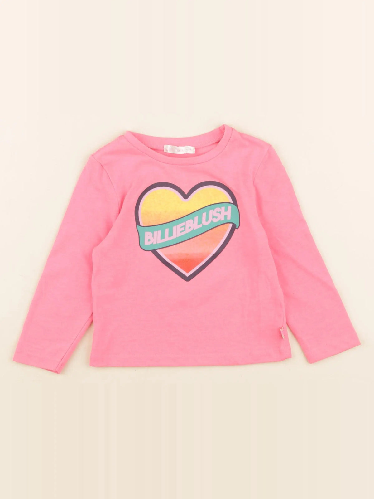 Billie Blush - tee-shirt rose fluo - 2 ans