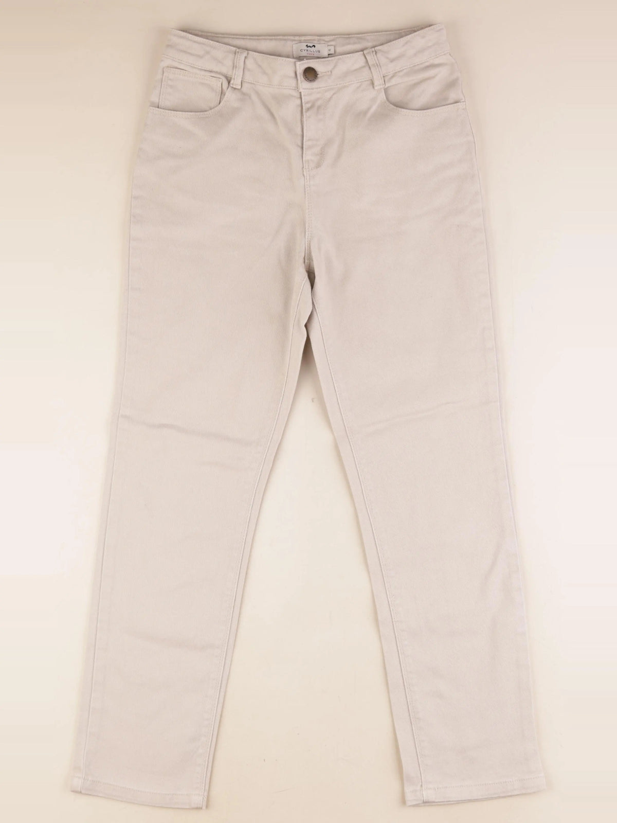 Cyrillus - jean beige - 12 ans