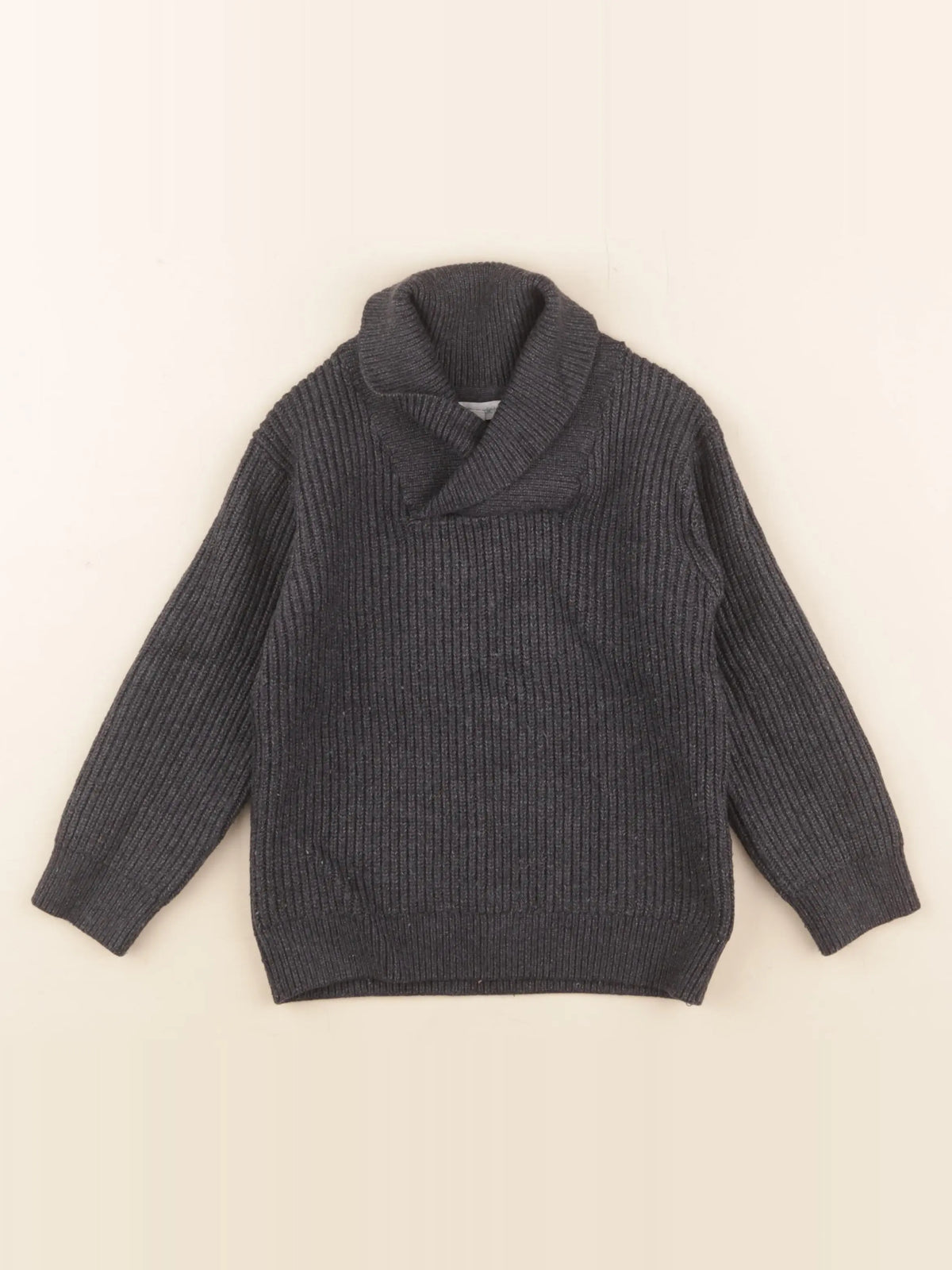 Vertbaudet - pull gris - 4 ans
