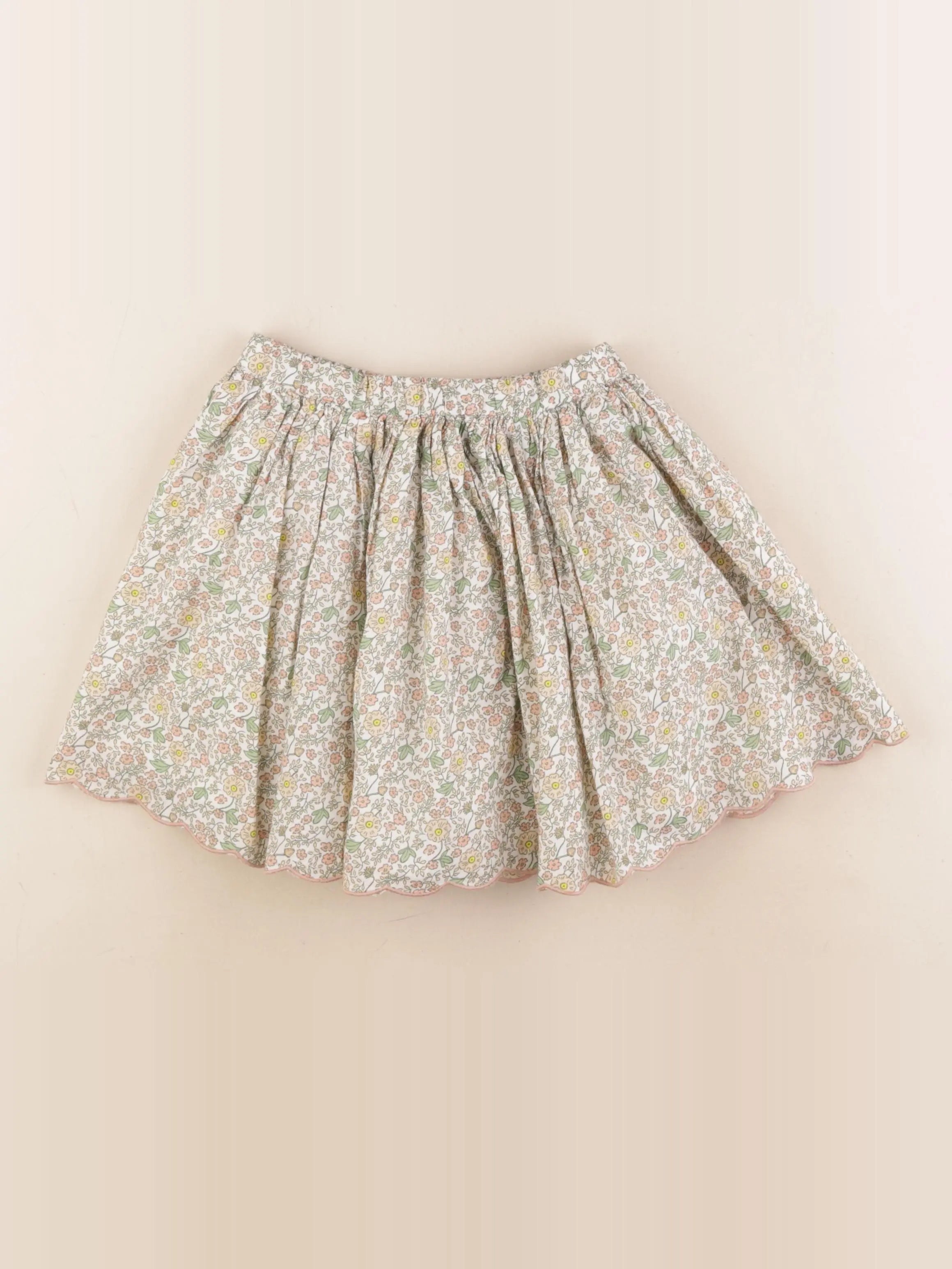 Vertbaudet - jupe vert - 6 ans
