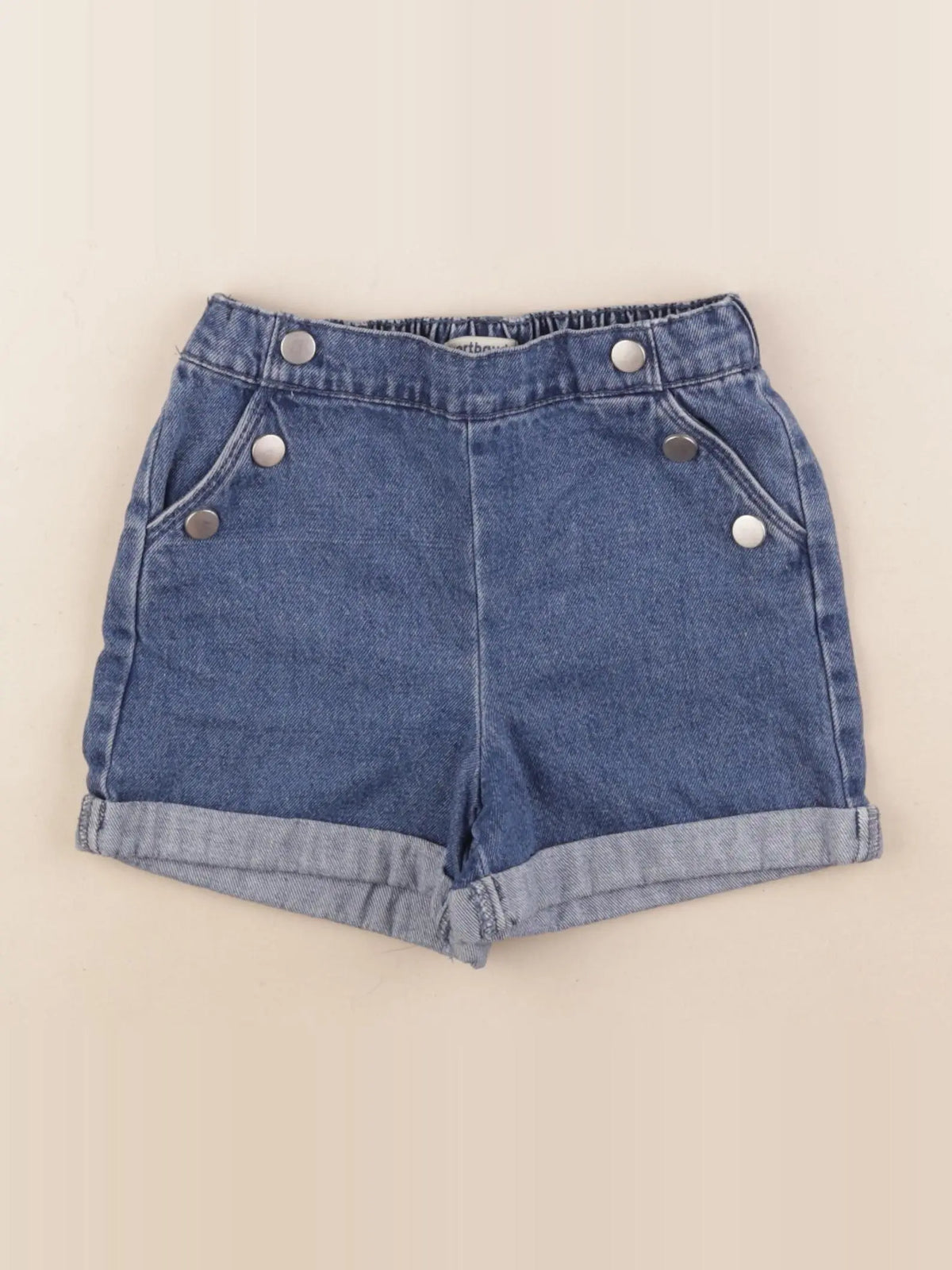 Vertbaudet - short bleu - 5 ans