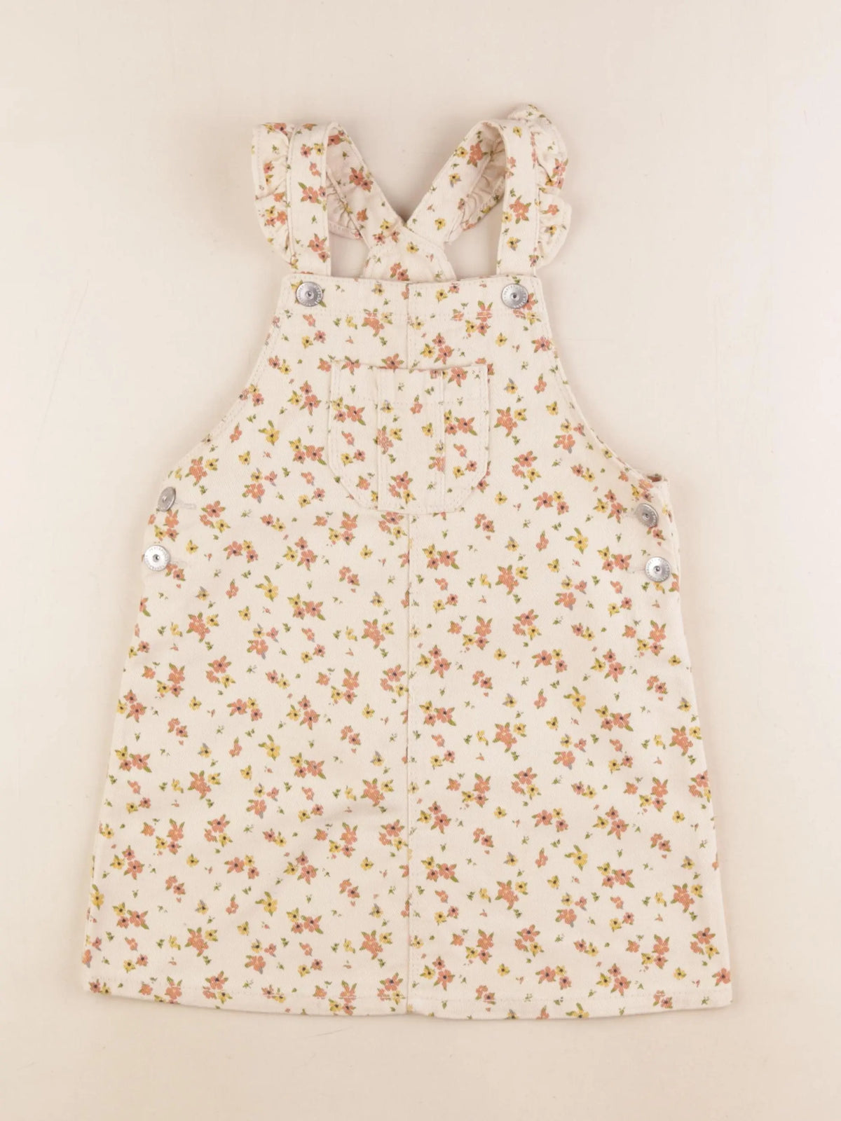 Vertbaudet - robe beige - 5 ans