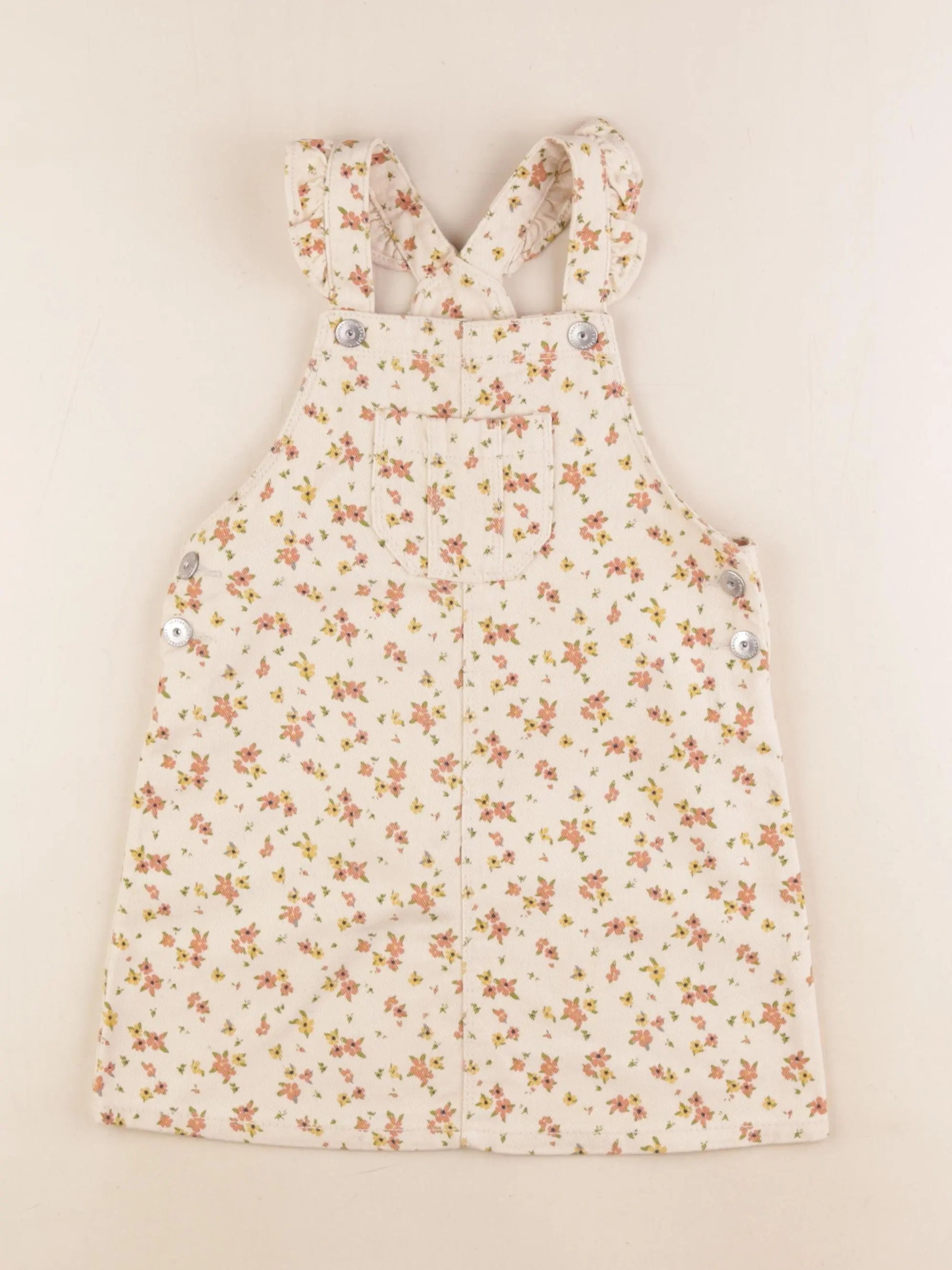 Vertbaudet - robe beige - 5 ans