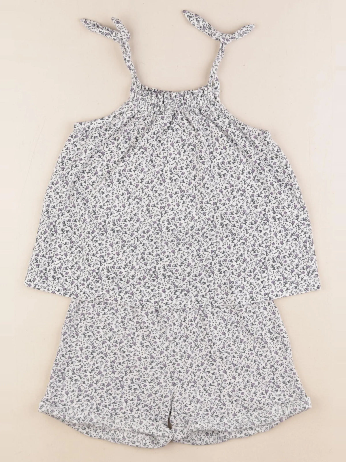 Vertbaudet - pyjama coton bleu - 6 ans