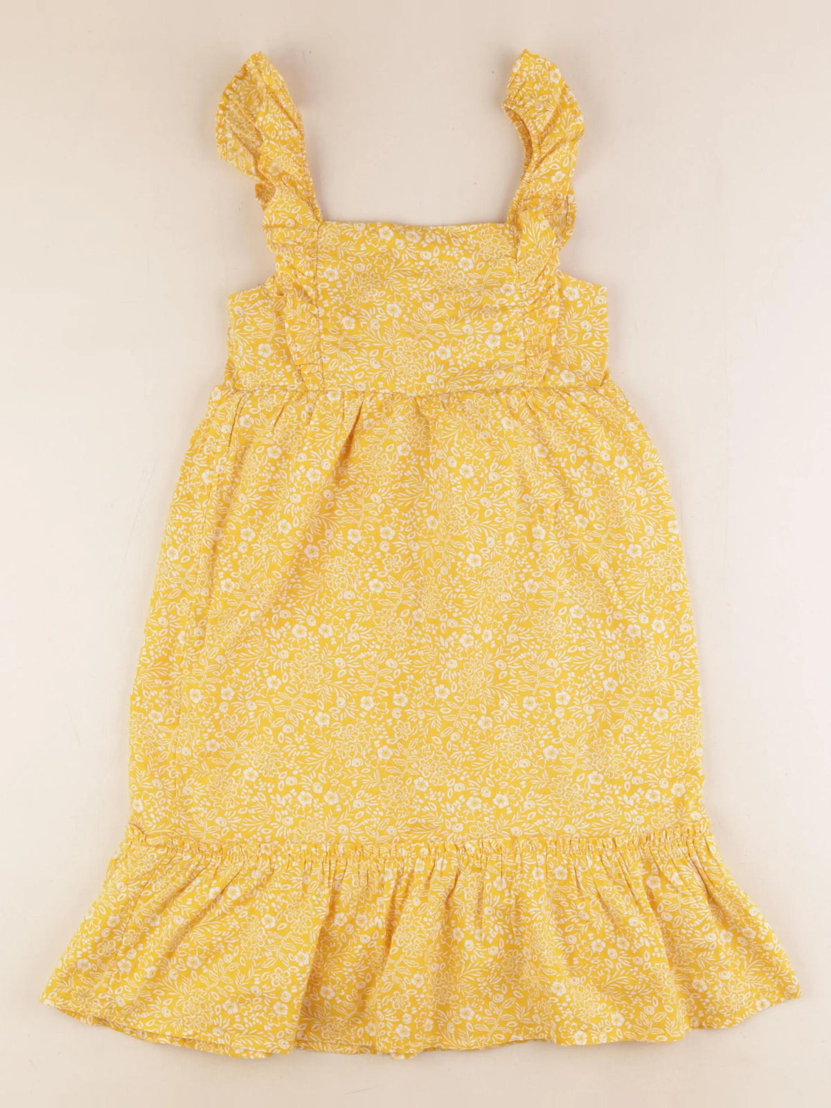 Vertbaudet - robe jaune - 5 ans