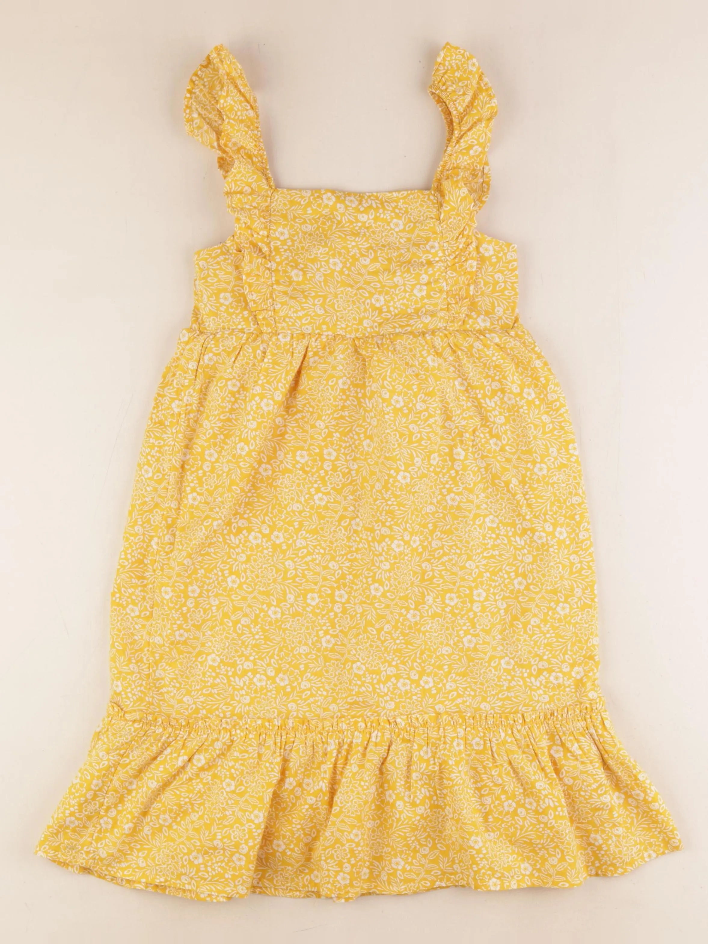 Vertbaudet - robe jaune - 5 ans