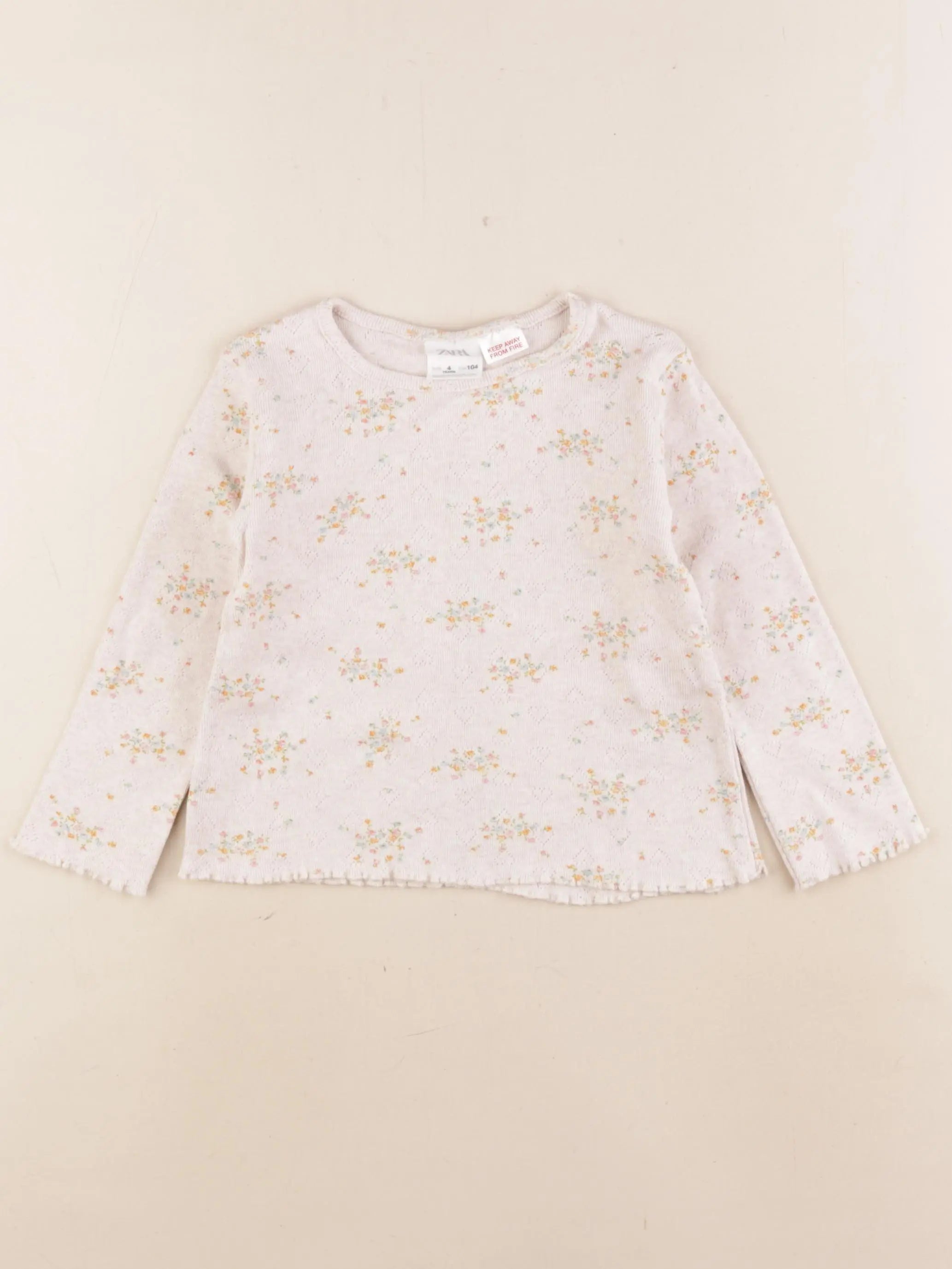 Zara - tee-shirt multicolore - 4 ans