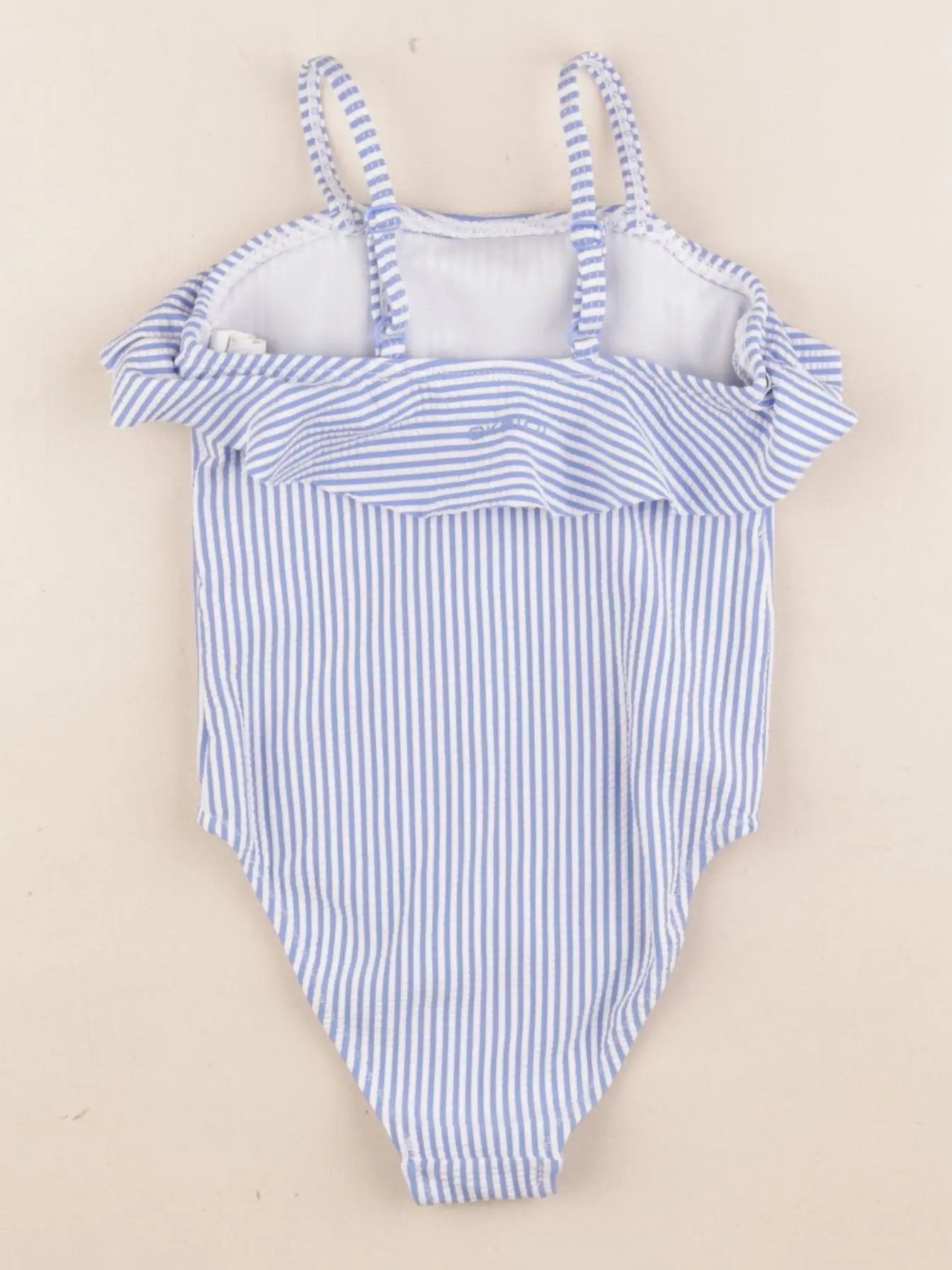 Okaidi - maillot de bain bleu, blanc - 3 ans