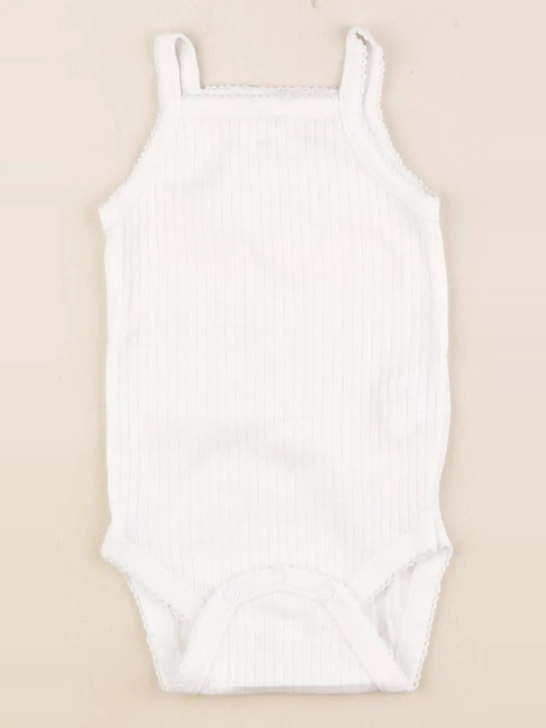 Zara - body blanc - 6/9 mois