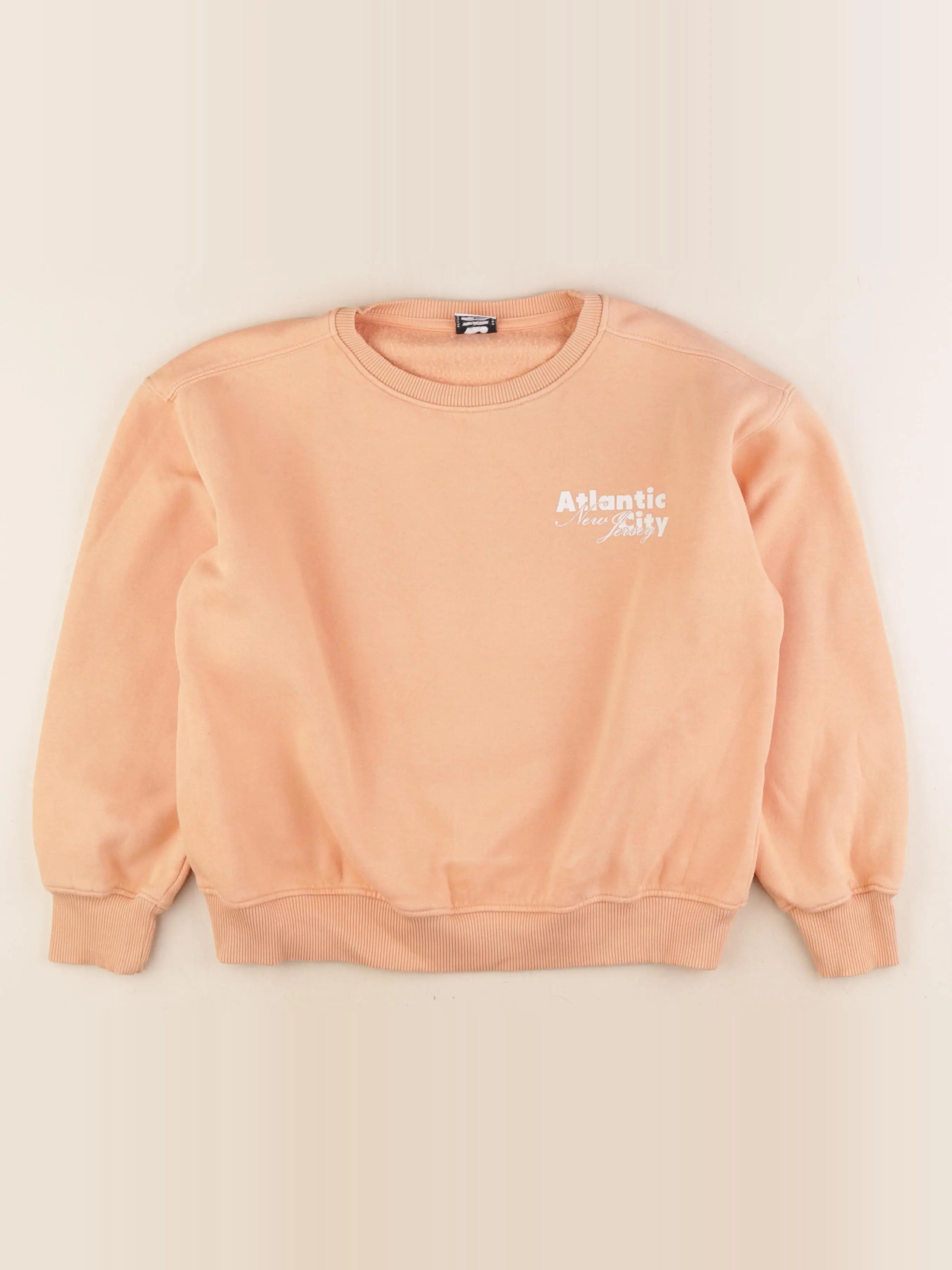 Tape à l'oeil - sweat imprimé au dos orange - 10 ans
