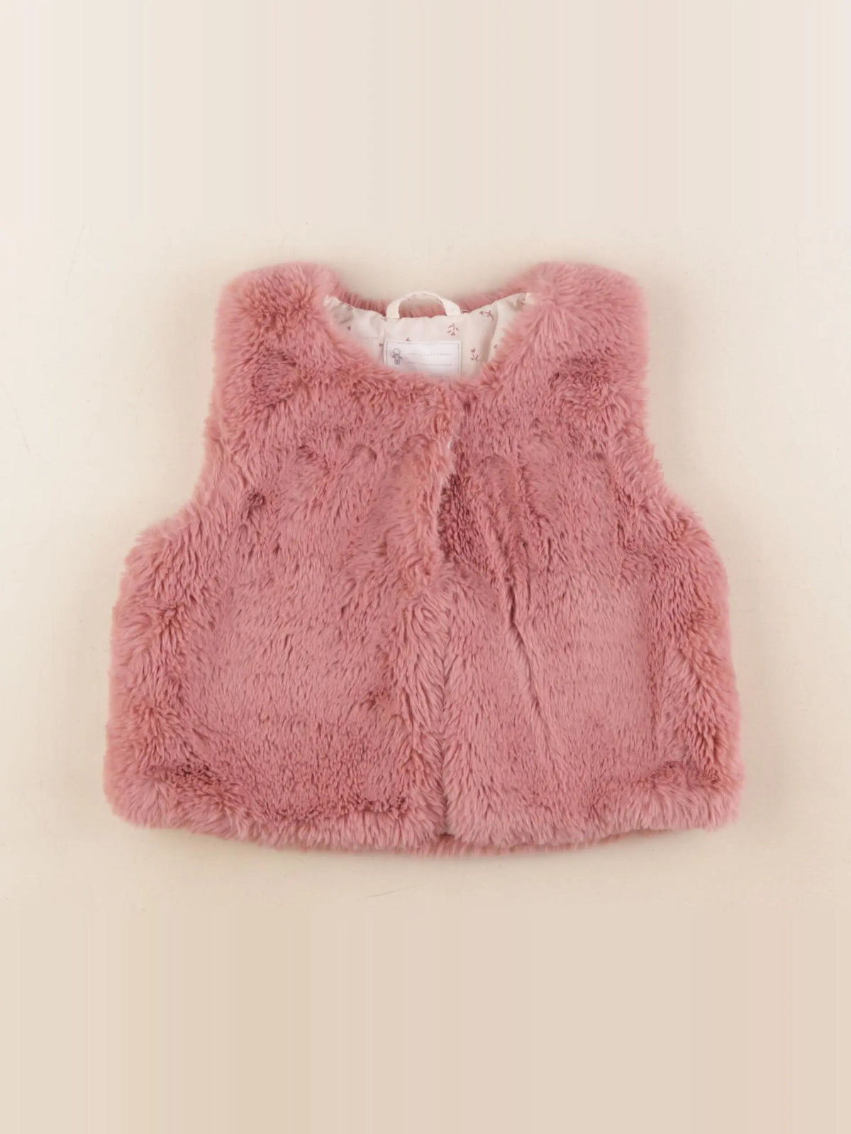 Vertbaudet - gilet rose - 5 ans