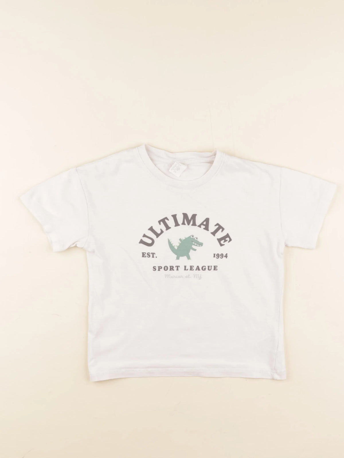 H&M - tee-shirt blanc - 3/4 ans
