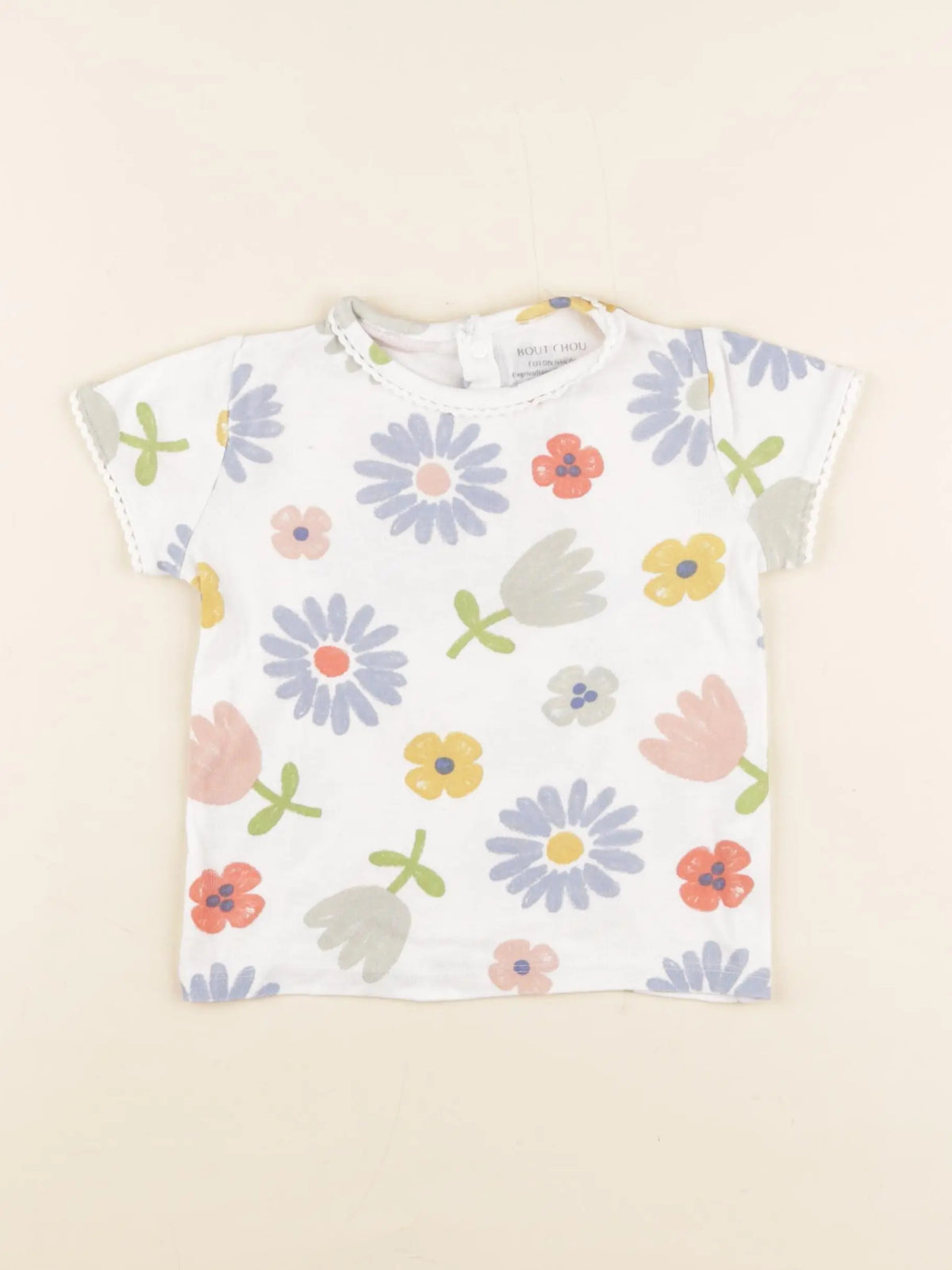 Boutchou - tee-shirt multicolore - 24 mois