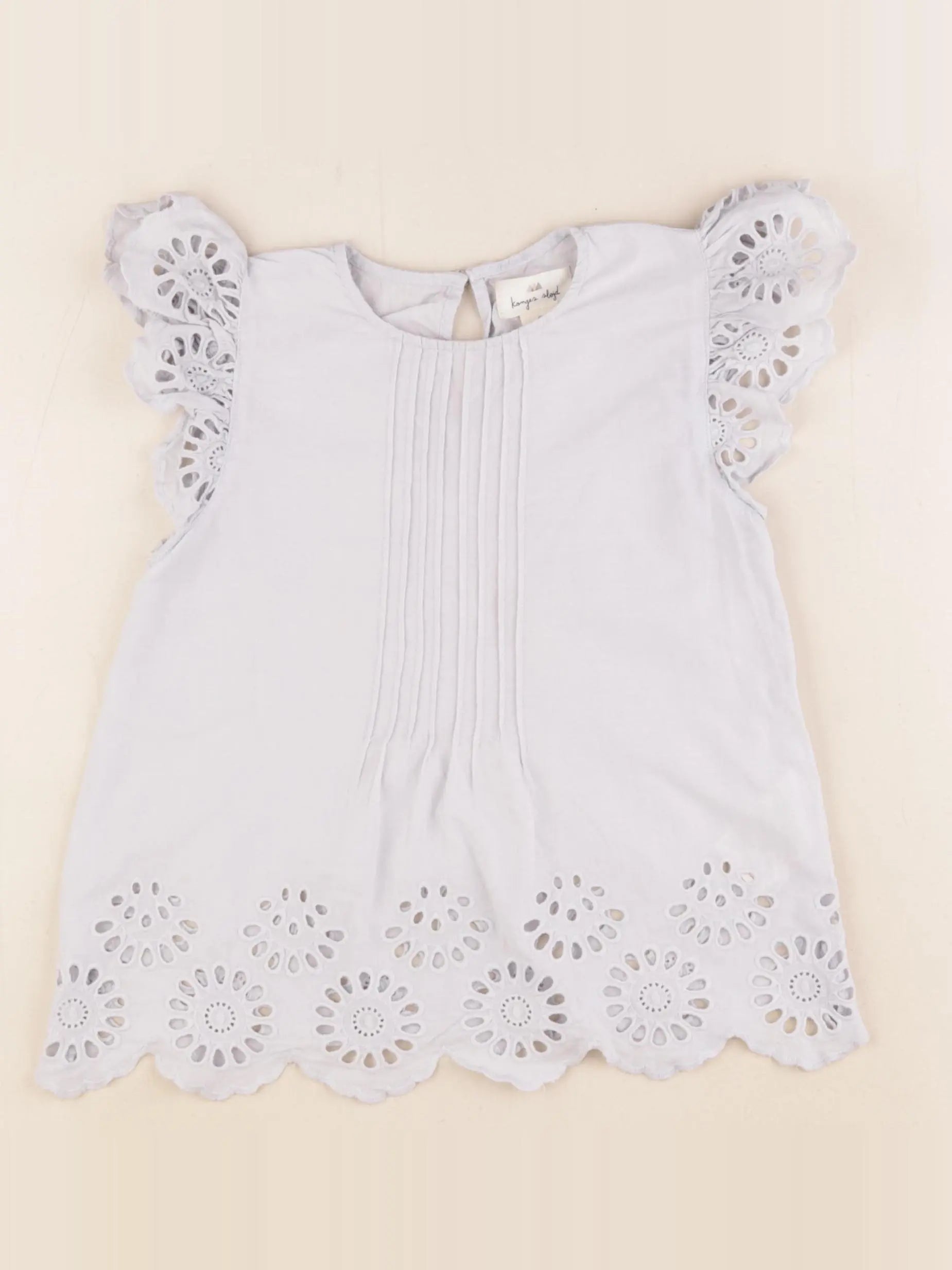 Konges slojd - blouse bleu - 4 ans