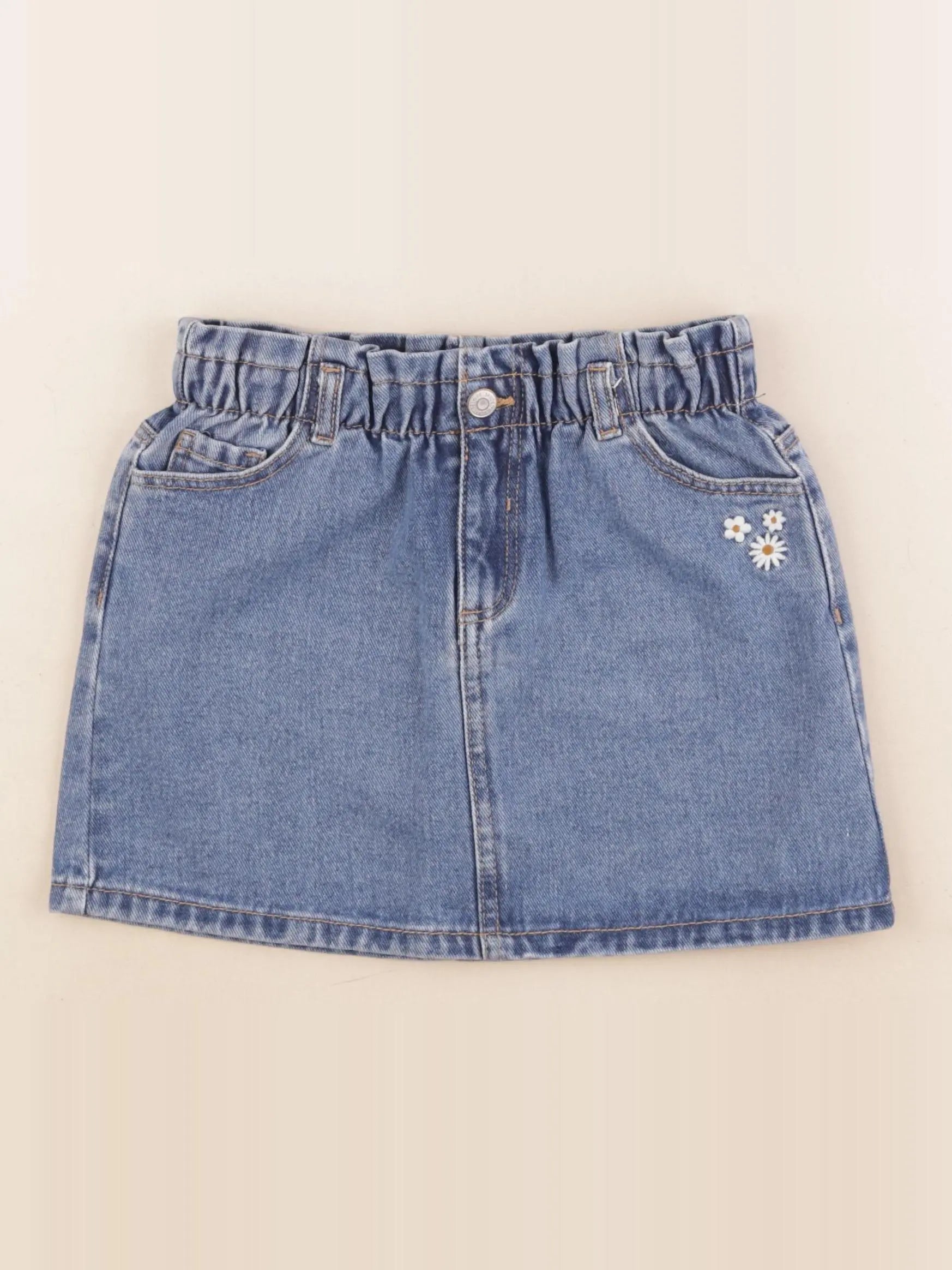 Vertbaudet - jupe bleu - 8 ans