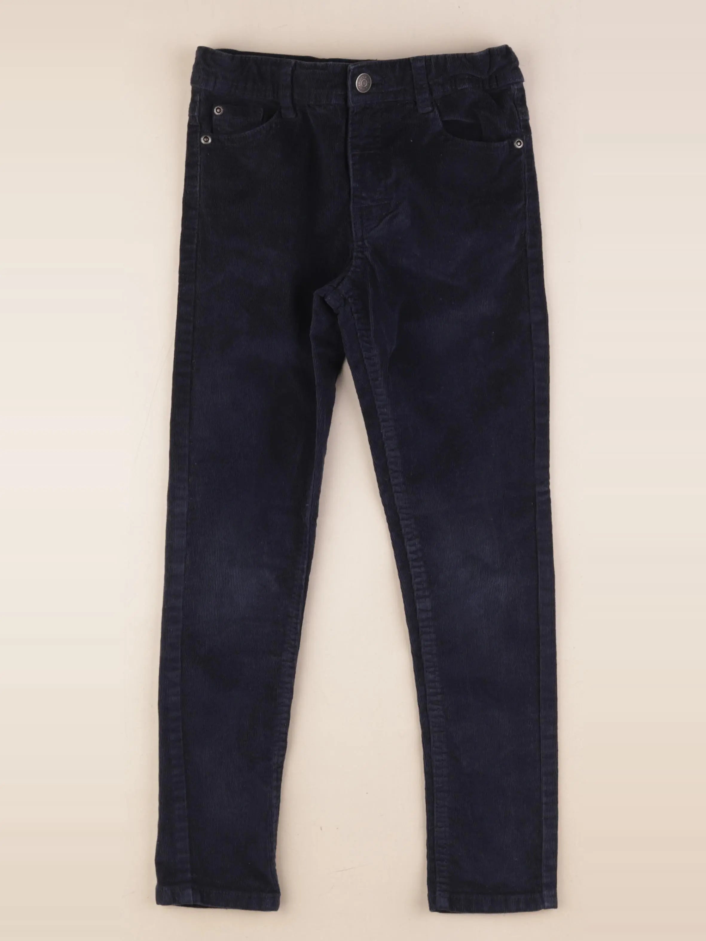 Vertbaudet - pantalon bleu - 7 ans