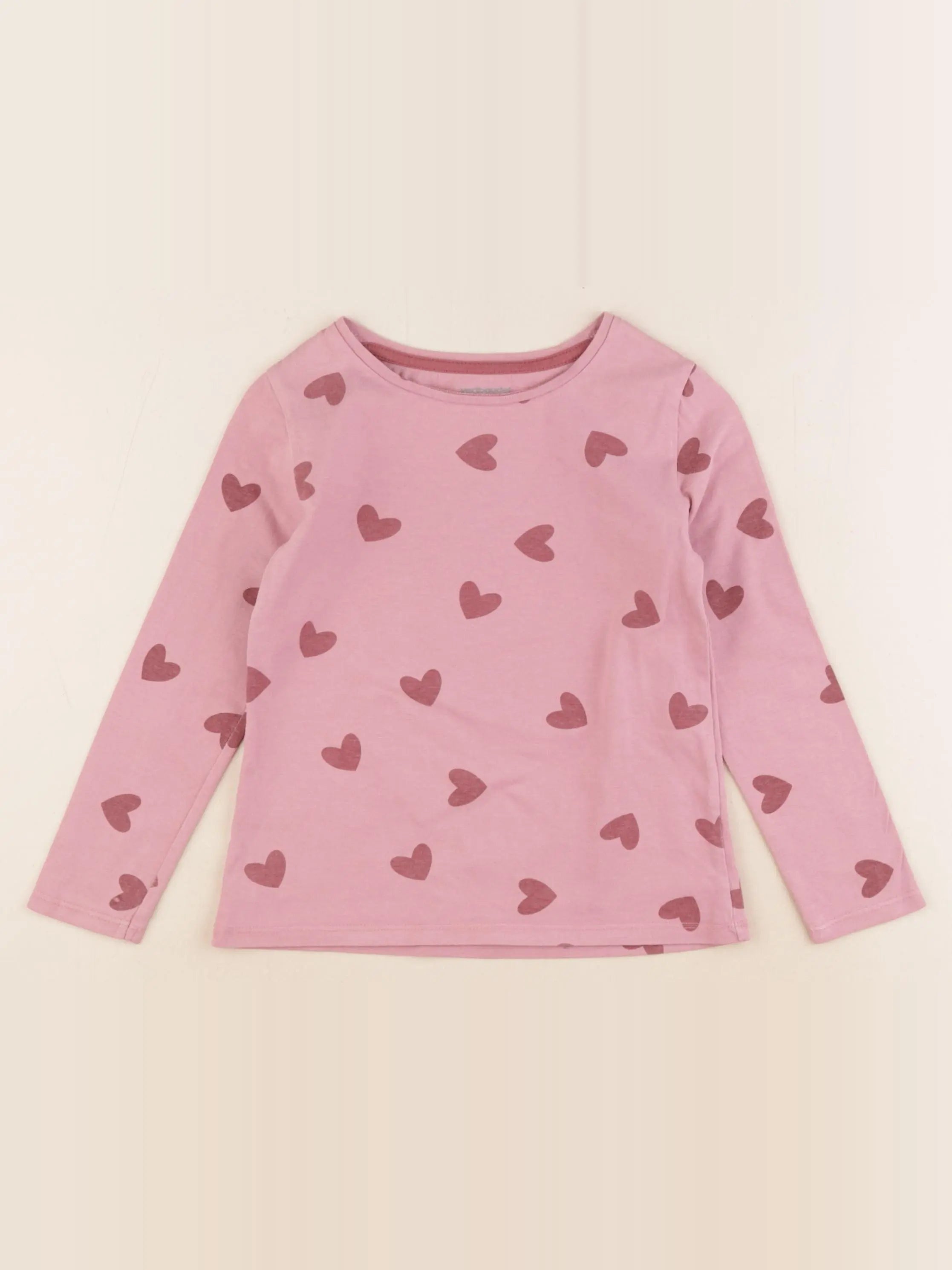 Vertbaudet - tee-shirt rose - 4 ans
