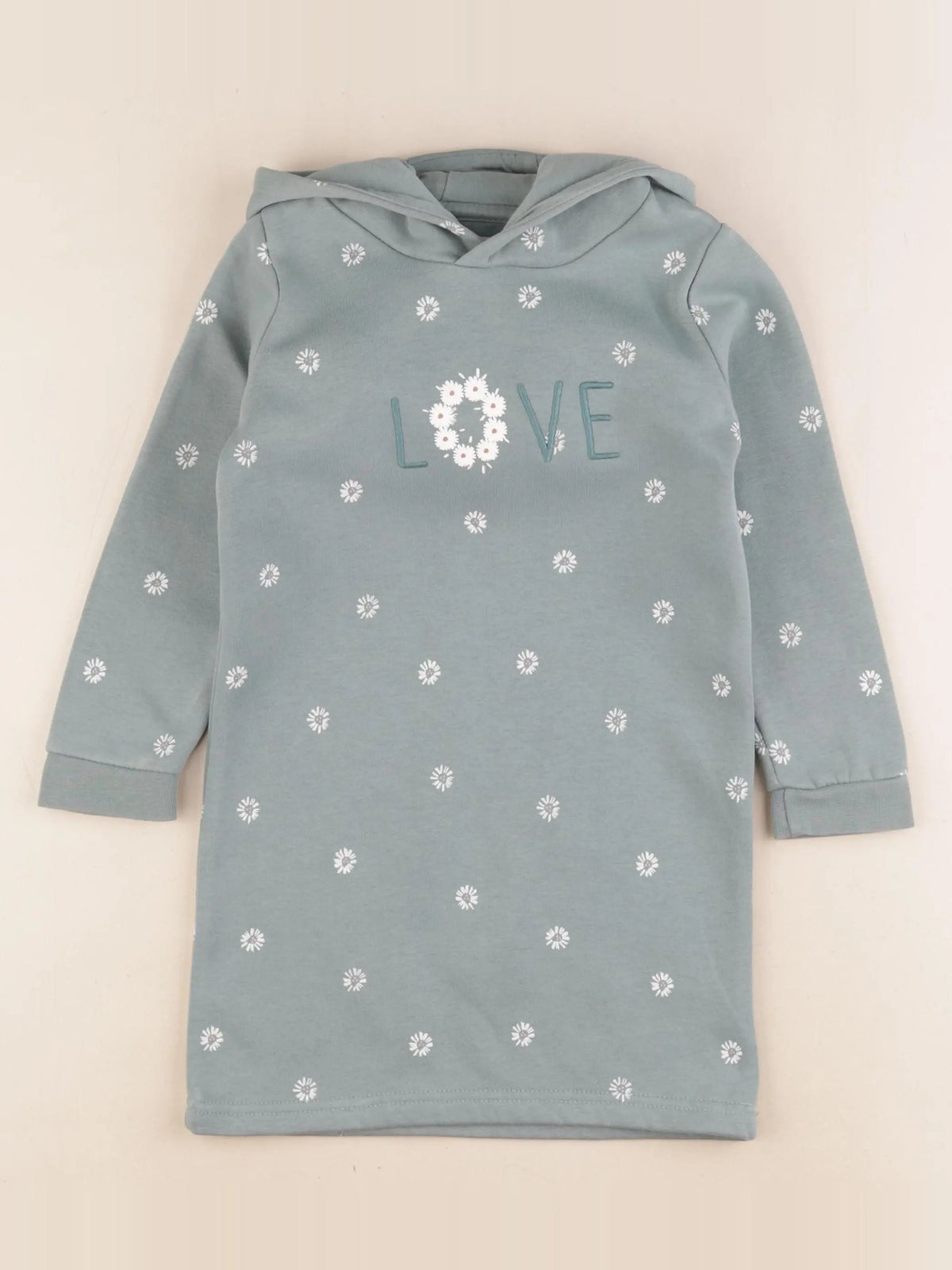 Vertbaudet - robe vert - 4 ans