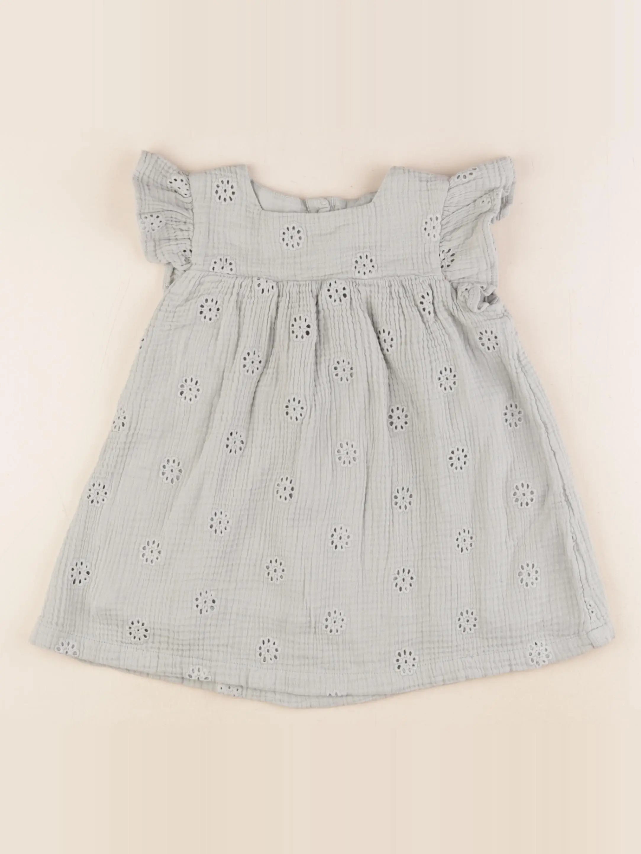 Vertbaudet - robe vert - 3 ans
